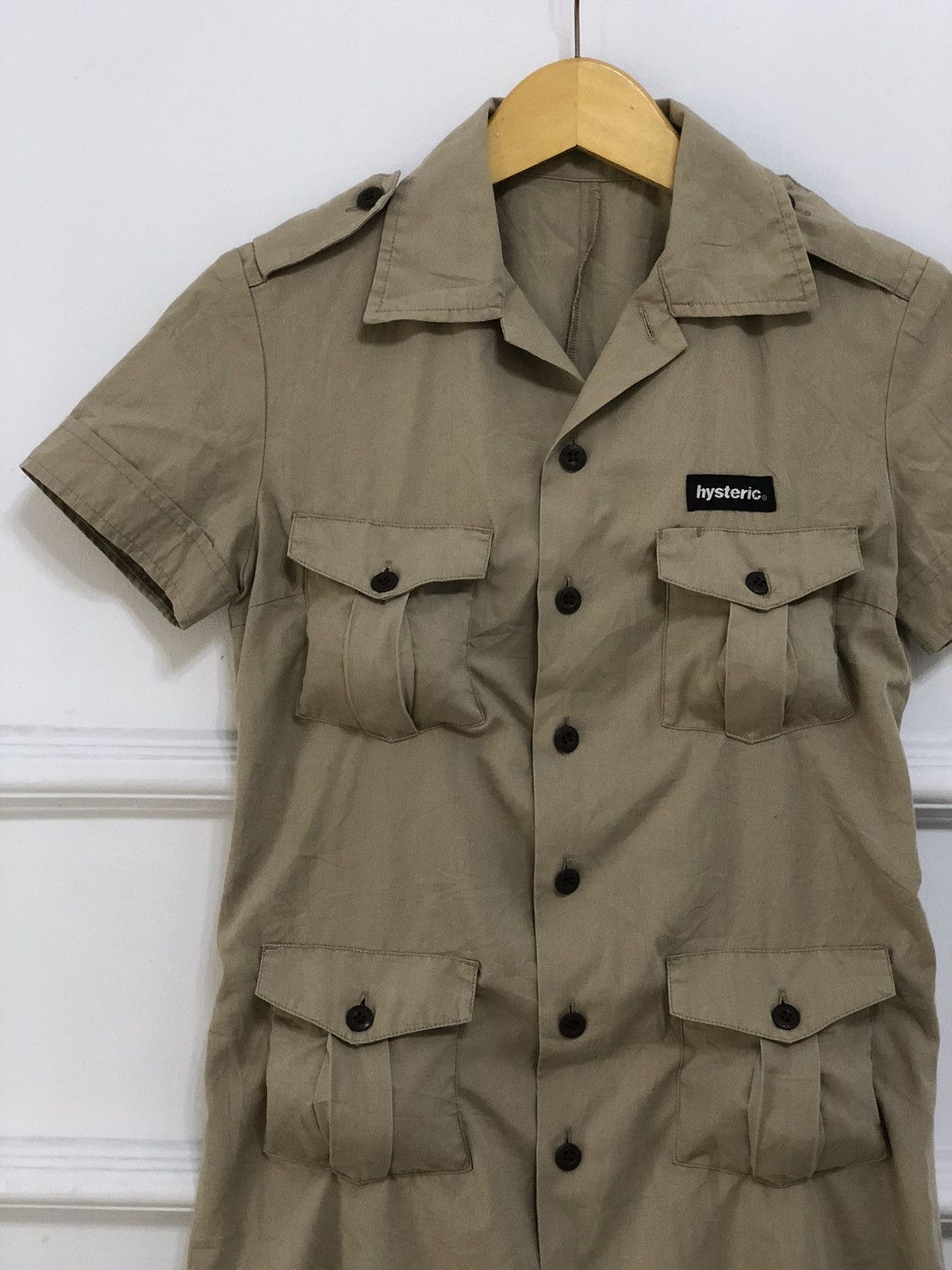 Hysteric Glamour × If Six Was Nine × Japanese Brand Hysteric Glamour Utility Button Mini Dress Size S / US 4 / IT 40 - 3 Thumbnail