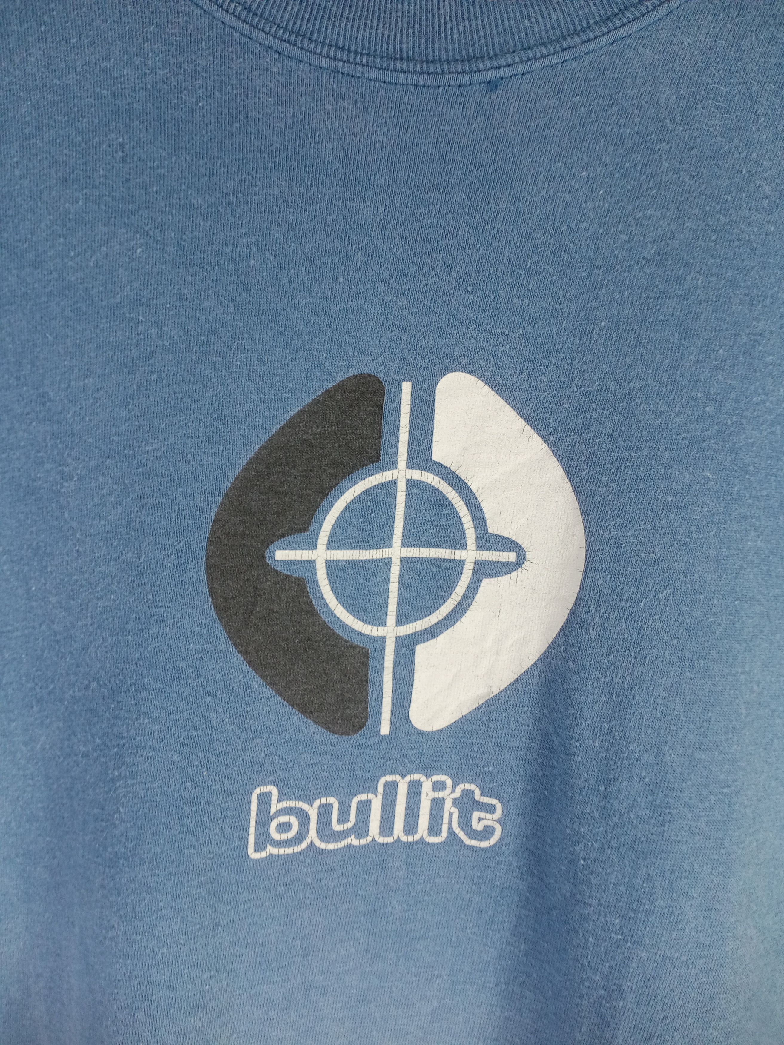 Santa Cruz Skateboards Rare Vintage Santa Cruz Bullit Big Logo Tshirt Hook Ups Size US L / EU 52-54 / 3 - 6 Thumbnail
