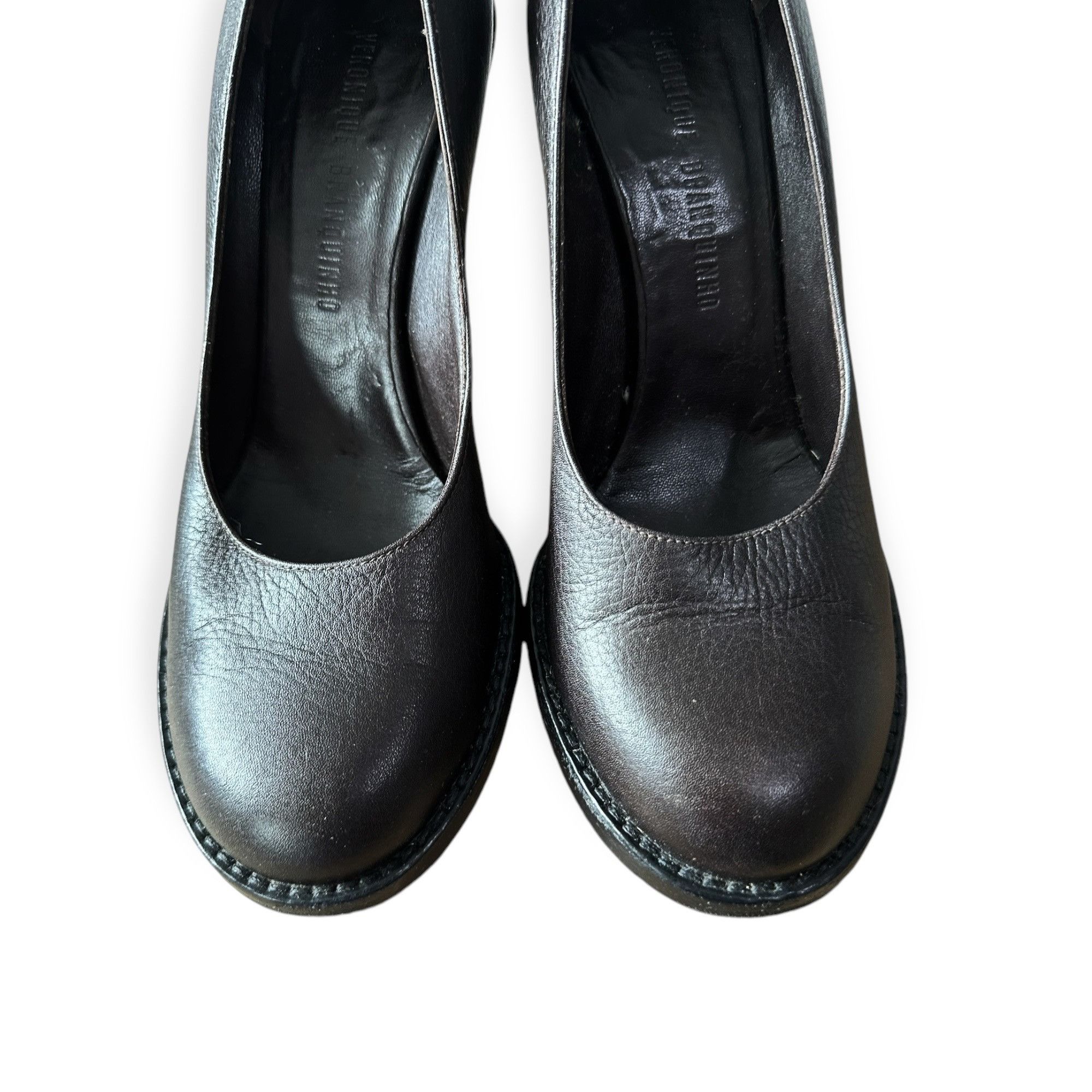 Veronique Branquinho Véronique Branquinho Leather Pumps - Size 37 - Made in Italy Size US 7 / IT 37 - 11 Thumbnail