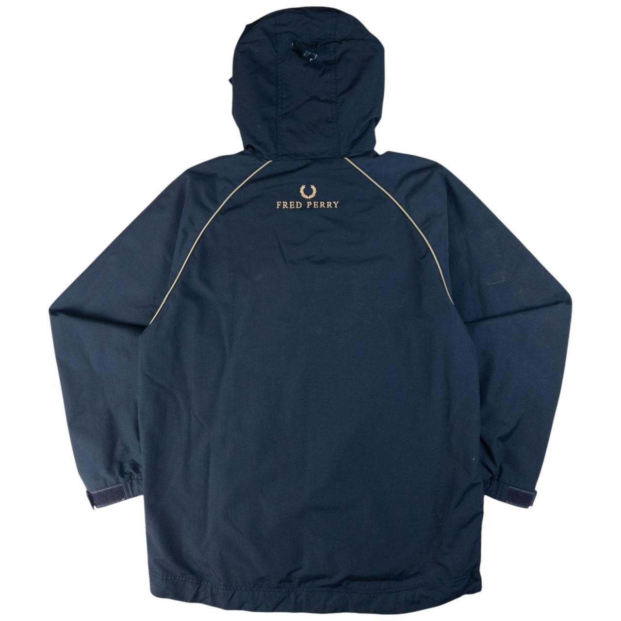 Fred Perry Vintage Fred Perry Q Zip Hooded Jacket Size M Size US M / EU 48-50 / 2 - 2 Thumbnail