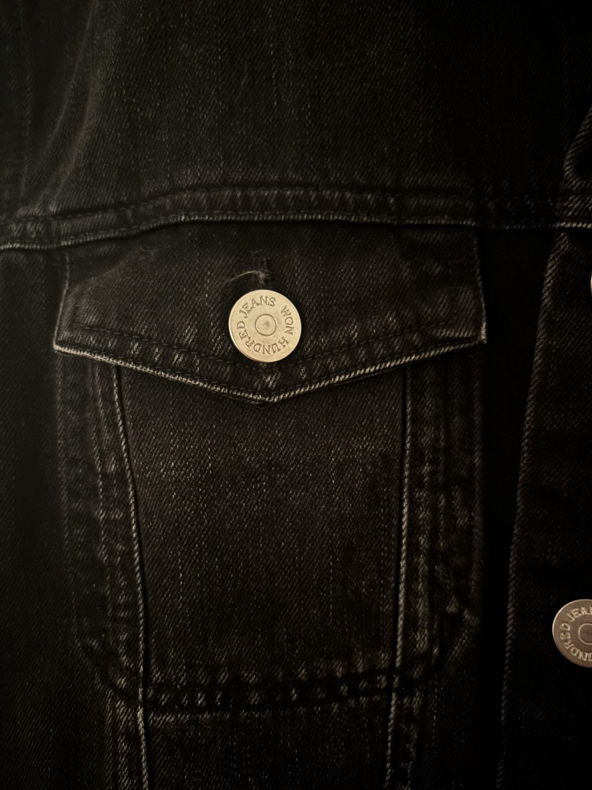 Won Hundred Black Won Hundred Jean Jacket Size US M / EU 48-50 / 2 - 4 Thumbnail