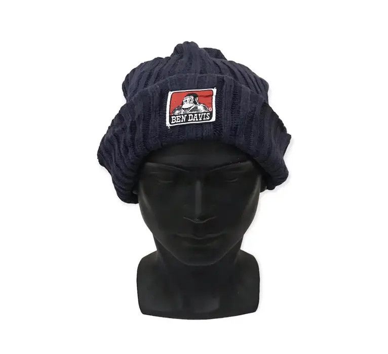 Ben Davis Ben Davis Plain Beanie Hat Size ONE SIZE - 1 Thumbnail