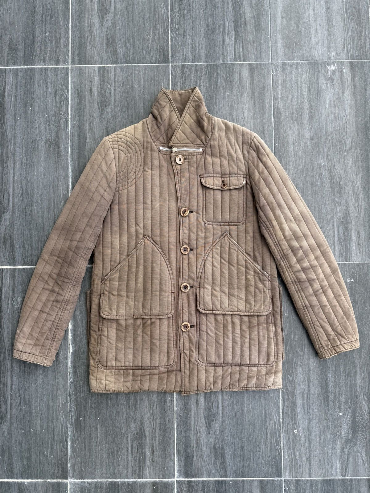 Maison MIHARA YASUHIRO SS04 Distress Maison Mihara Yasuhiro Survival/Hunting Jacket Size US S / EU 44-46 / 1 - 8 Thumbnail