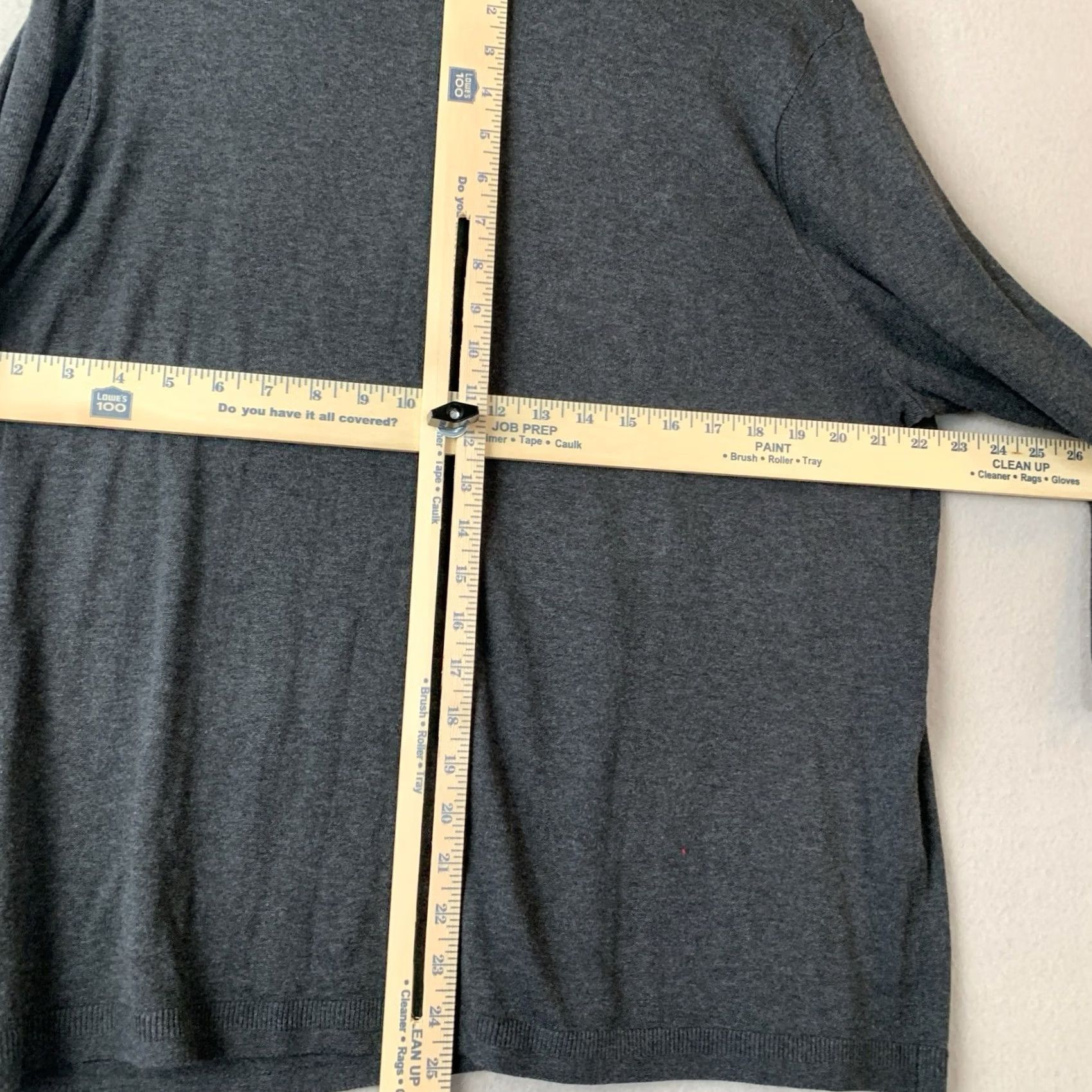 J. Jill VINTAGE J.Jill Turtleneck Sweater Womens 2X Gray Silk Cotton Quiet Luxury Old Money Size XXL / US 16-18 / IT 52-54 - 5 Thumbnail
