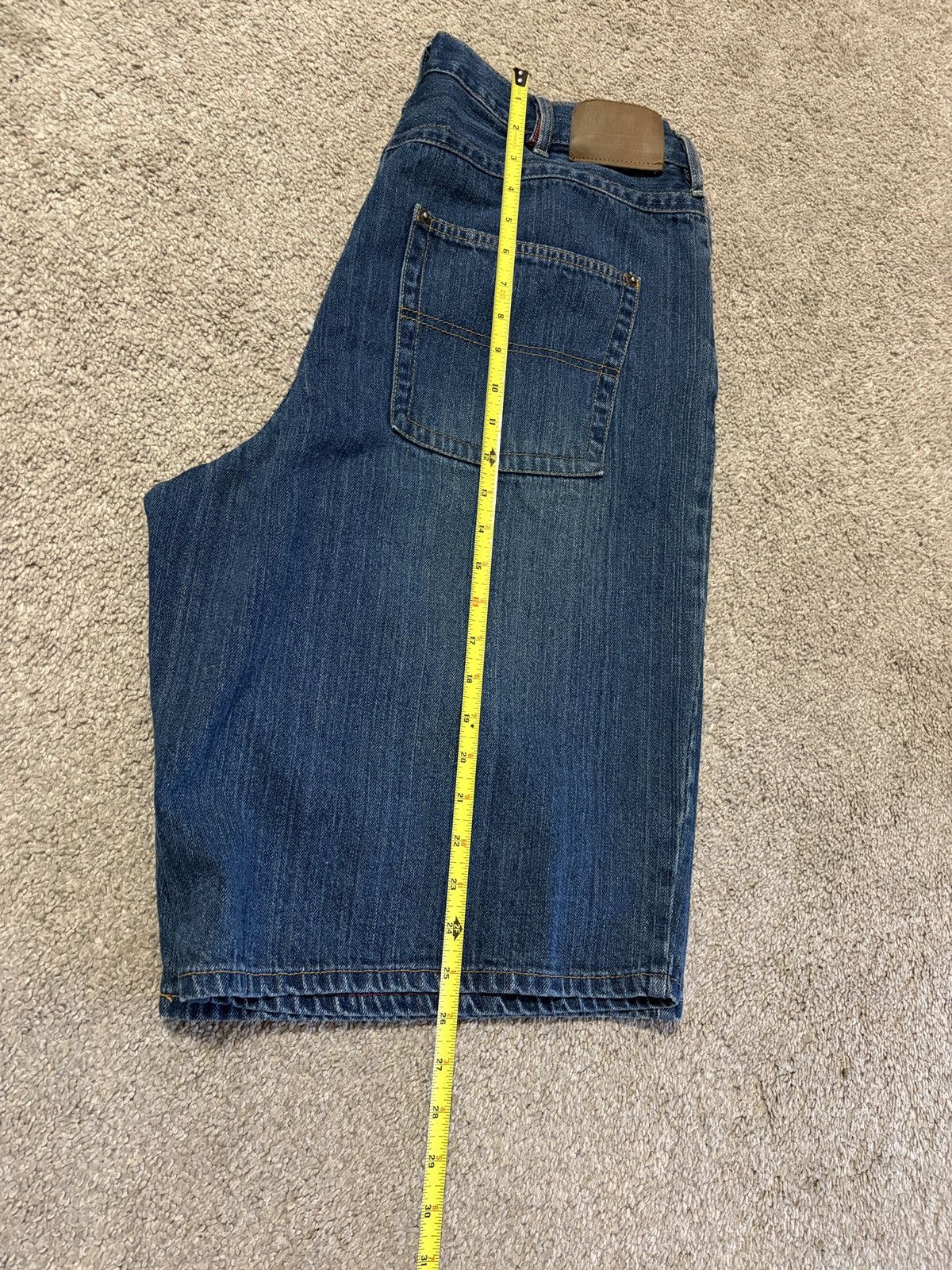 Other Vintage Y2k Baggy Denim Shorts Size 38 Skater Grunge Style Size US 38 / EU 54 - 6 Thumbnail