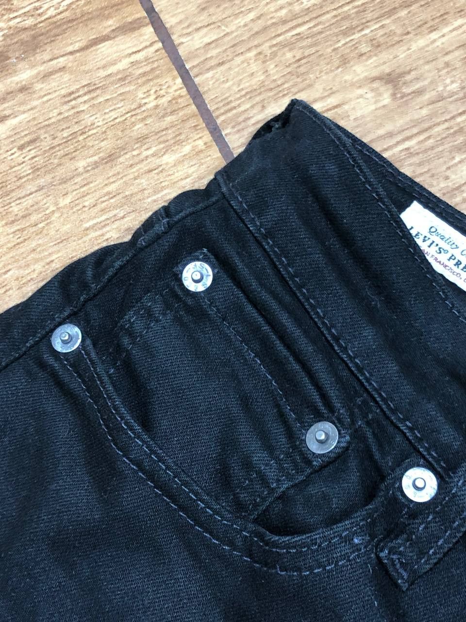 Levi's Vintage jeans Levi's 512 black crazy Y2K w30 streetwear Size US 30 / EU 46 - 8 Thumbnail