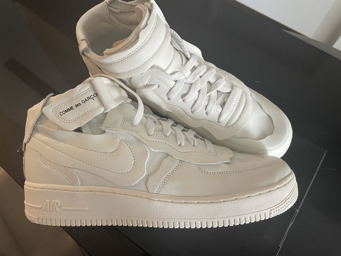CDG by Comme des Garcons × Comme des Garcons × Nike Nike CDG AIR FORCE 1 MID US10.5(DS) Size US 10.5 / EU 43-44 - 2 Thumbnail