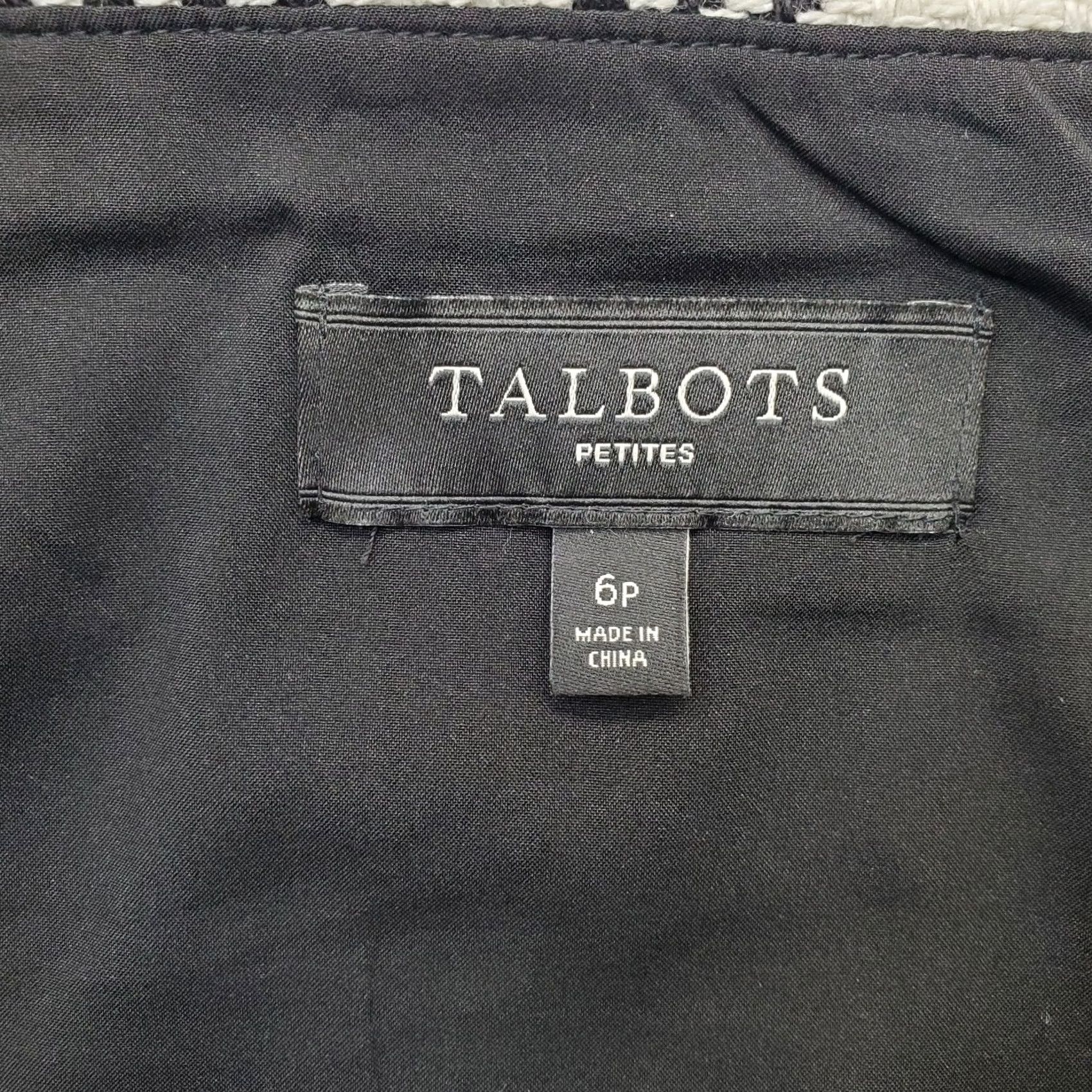 Talbots Talbots Womens Size 6P Mini Skirt Multi Plaid Wool Blend Lined High Waist Side Zip Short Skirt Womens Size 28" / US 6 / IT 42 - 5 Thumbnail