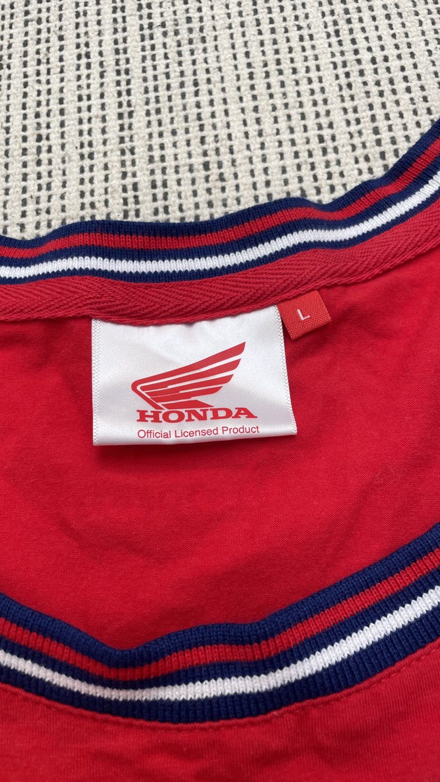 Honda Honda Racing Vintage y2k Lots Sponsor Racing Style T-shirt Size US L / EU 52-54 / 3 - 5 Thumbnail