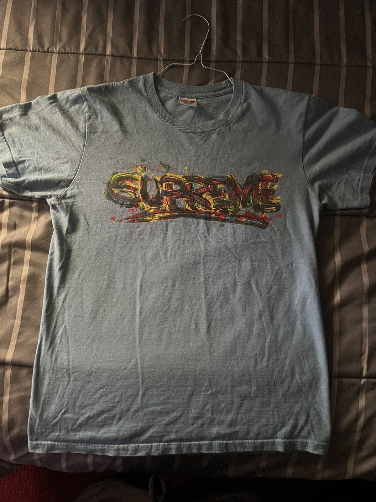 ★SS20 WEEK1★Supreme Paint Logo Tee Supreme-Paint-Logo-Tee-White.