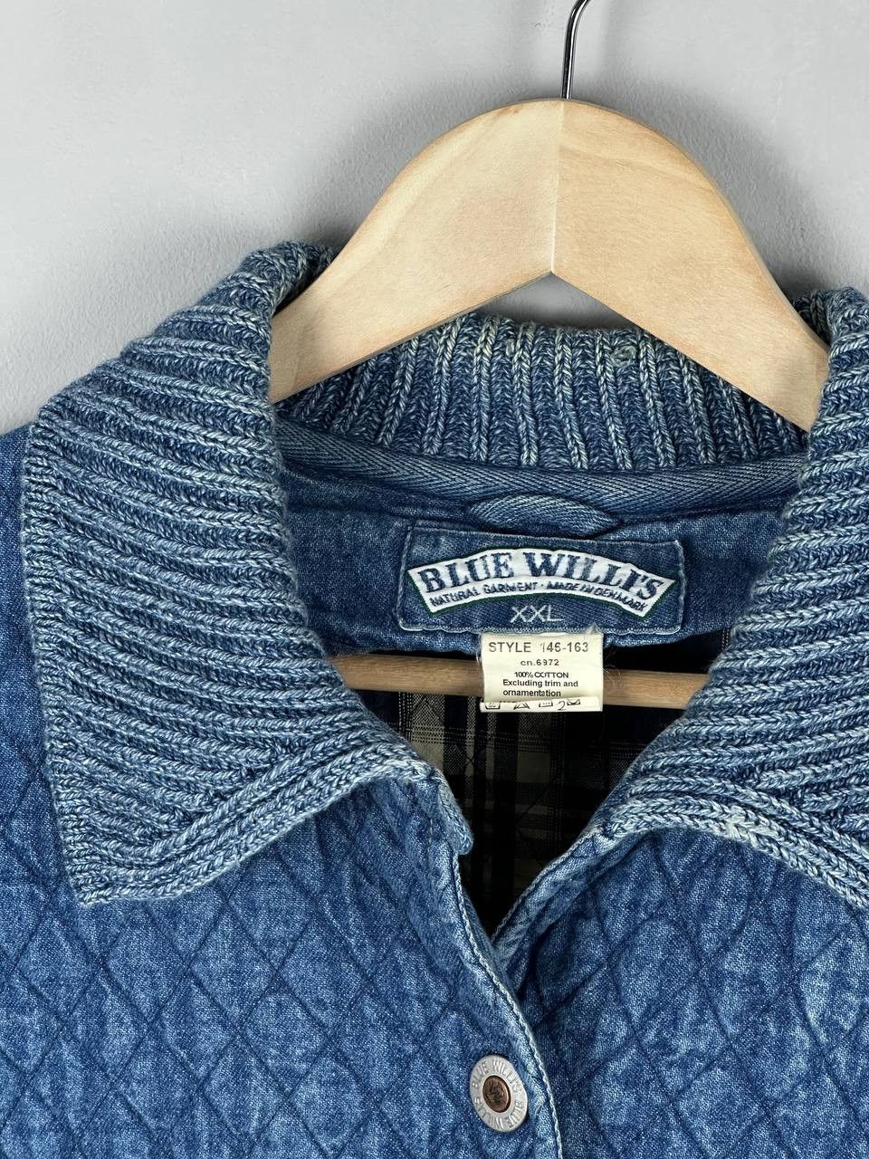 Vintage Vintage Blue Willi’s Nautical Knit Sweater Sailboat Denim Size US XXL / EU 58 / 5 - 4 Thumbnail