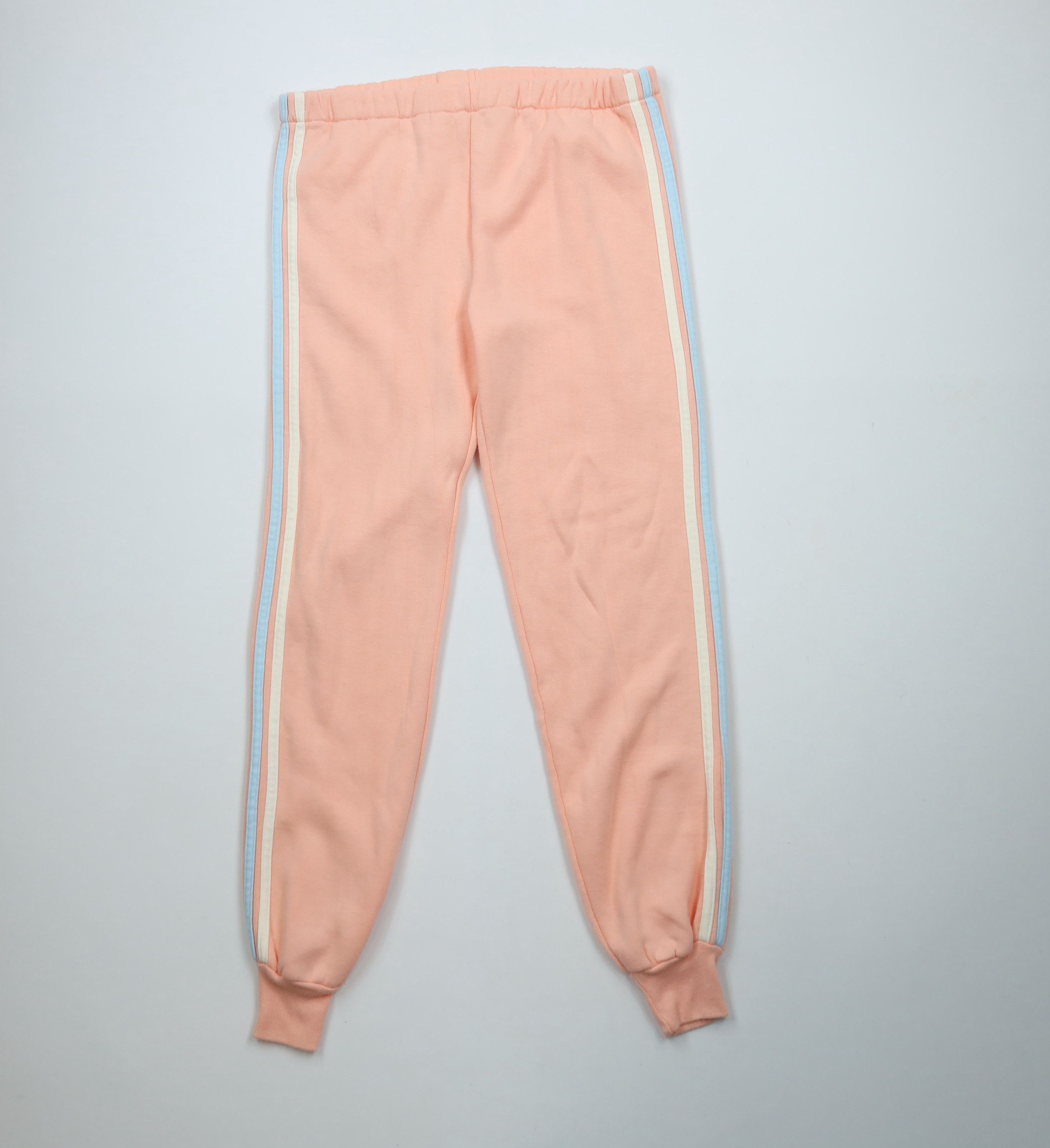 Vintage Vintage 90s Streetwear Striped Sweatpants Joggers Pants Pink Size 31" - 1 Thumbnail