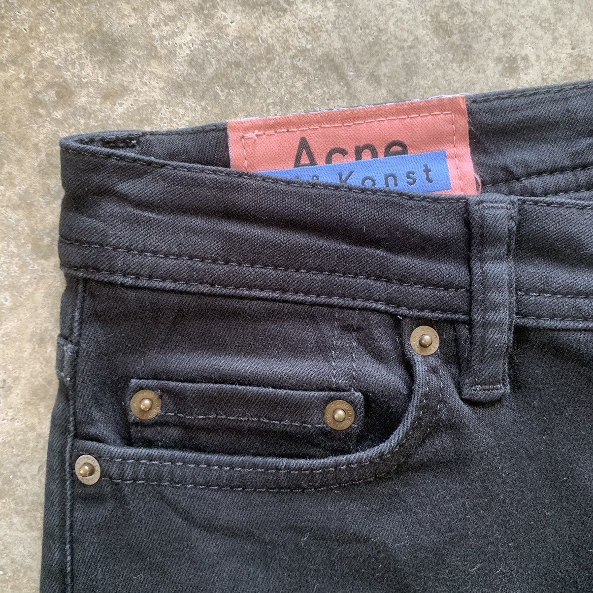 Acne Studios Acne Studios Bla Konst Stockholm Skinny Jeans Size 26" / US 2 / IT 38 - 4 Thumbnail