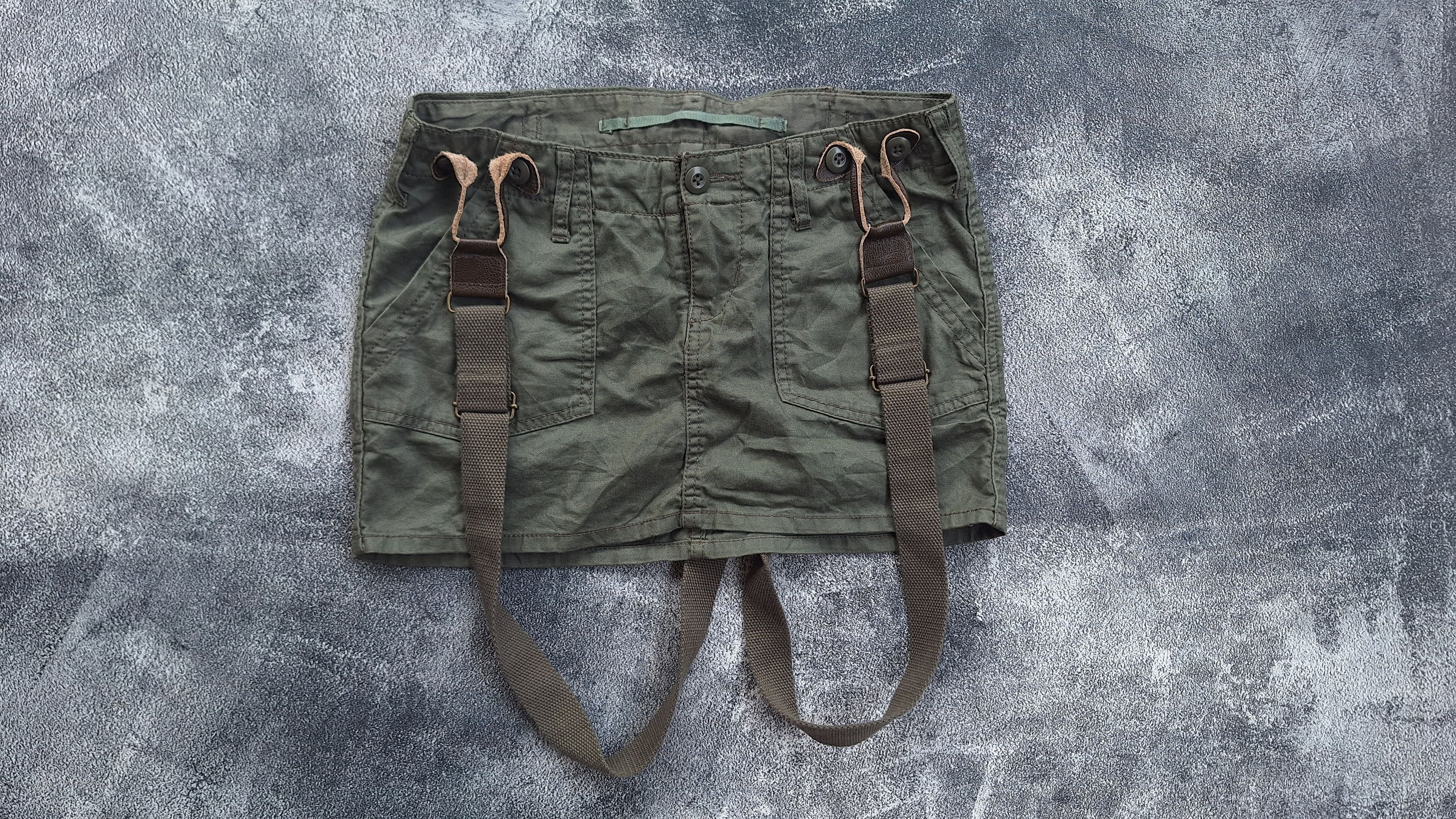 If Six Was Nine × Japanese Brand Vtg GOA MILITARYPANTS Skrit Size 30" / US 8 / IT 44 - 2 Thumbnail