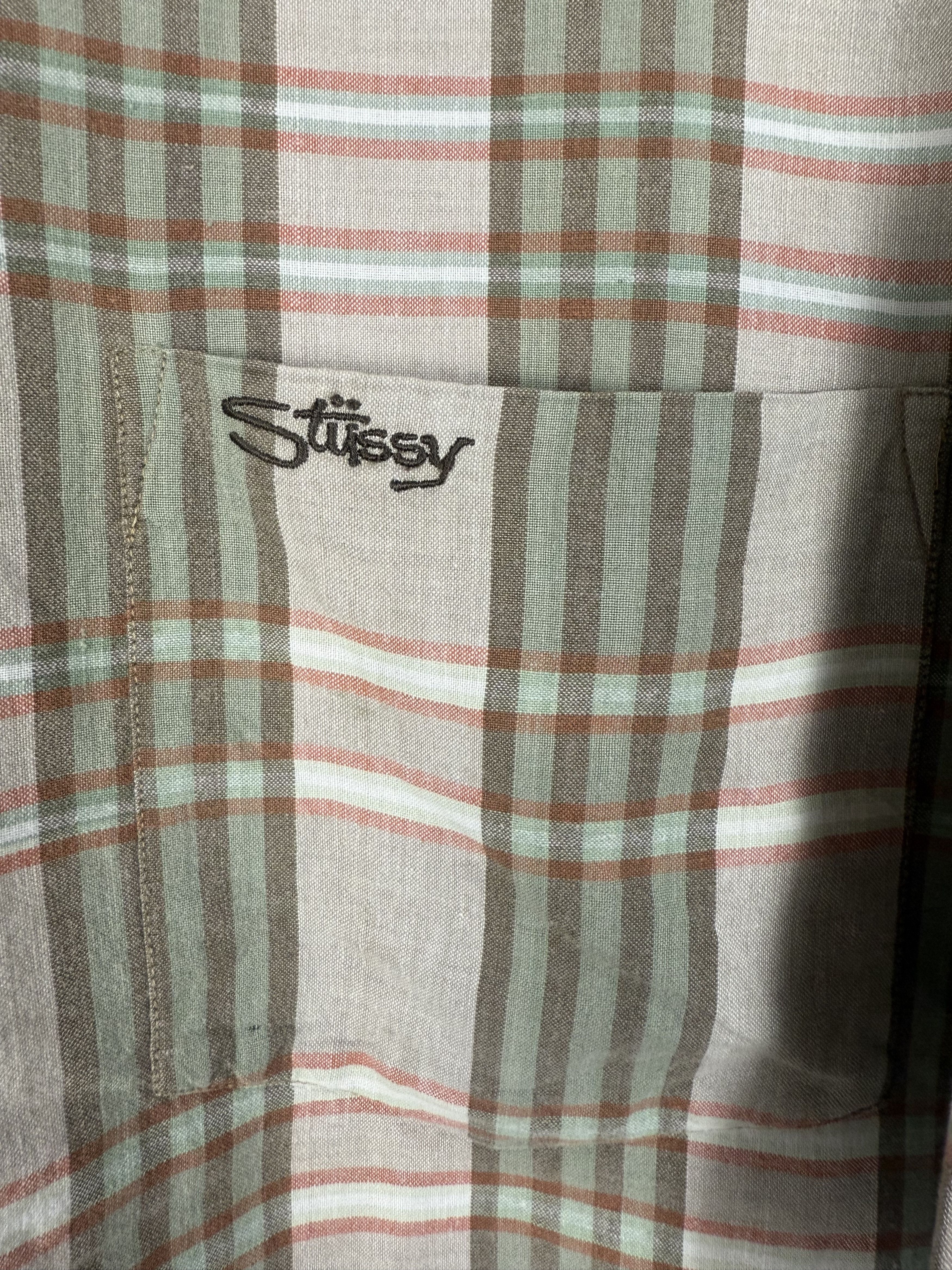 Stussy Vintage Stussy Plaid Shirt Size US M / EU 48-50 / 2 - 3 Thumbnail