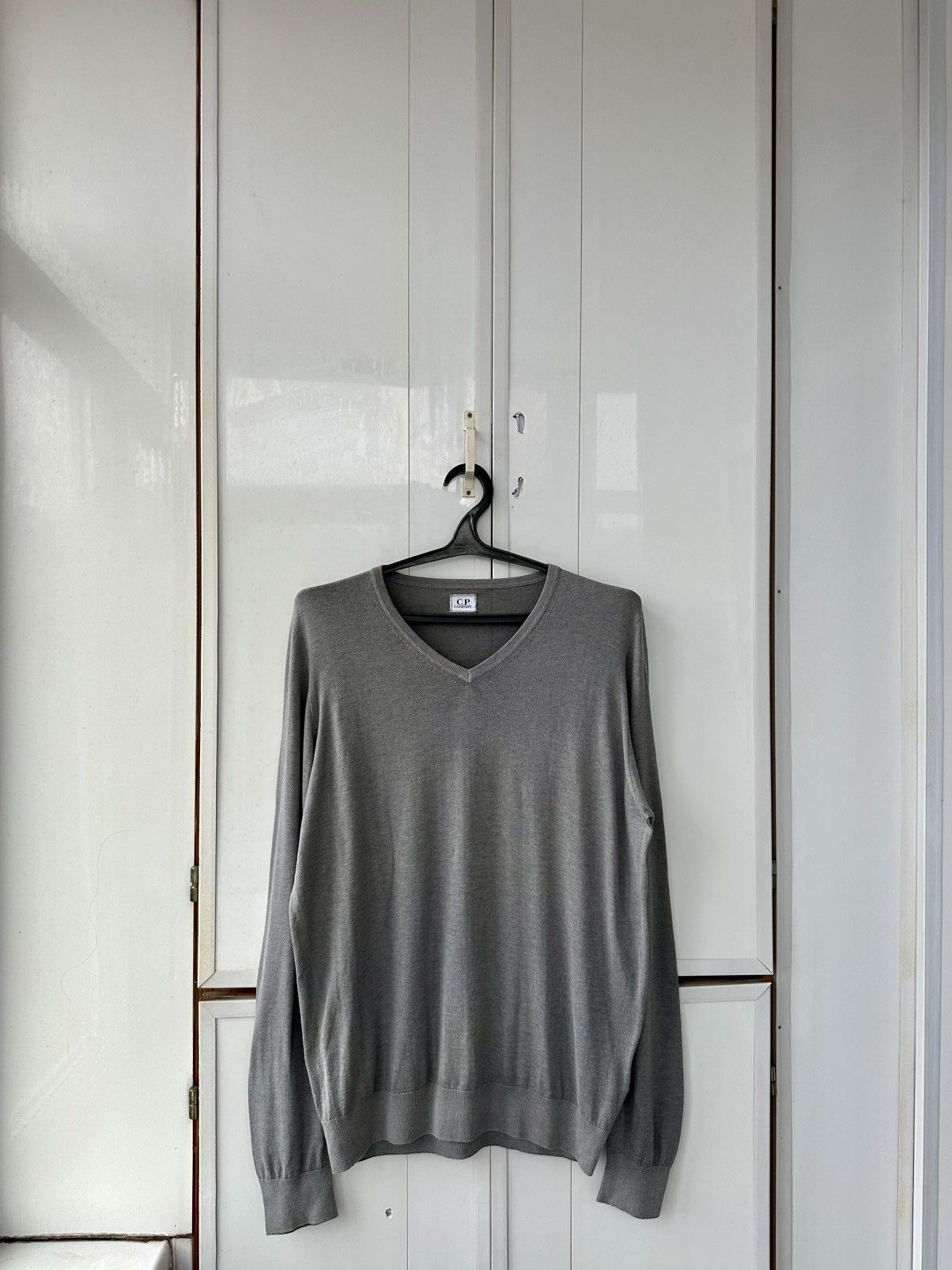 C.P. Company Vintage C.P. Company Grey Longsleeve T-shirt Y2K Size US L / EU 52-54 / 3 - 1 Thumbnail