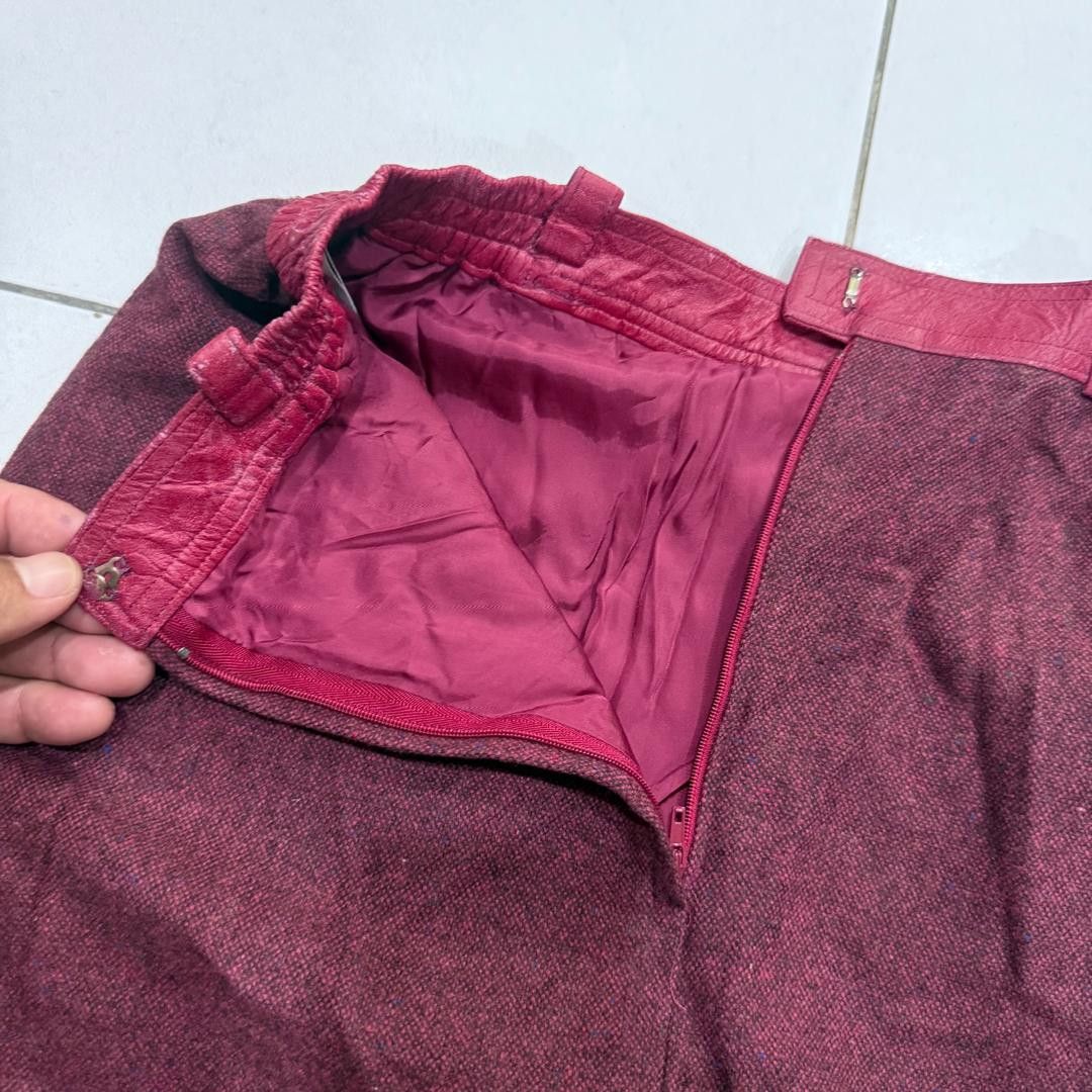 Christian Dior Monsieur 🔥 CHRISTIAN DIOR SPORT VINTAGE MIDI SKIRT Size 23" - 9 Thumbnail