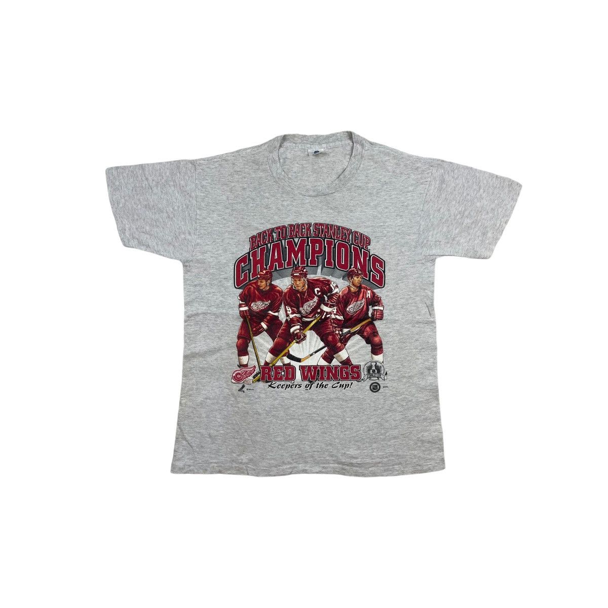 NHL Vintage 1998 NHL Back To Back Stanley Cup Tee Size US XL / EU 56 / 4 - 1 Thumbnail