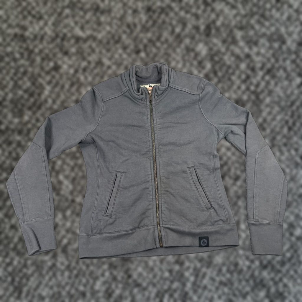 Vintage VINTAGE American Giant Hoodie Full Zip Womens Medium Black Cotton Sweatshirt Activewear Size M / US 6-8 / IT 42-44 - 1 Thumbnail