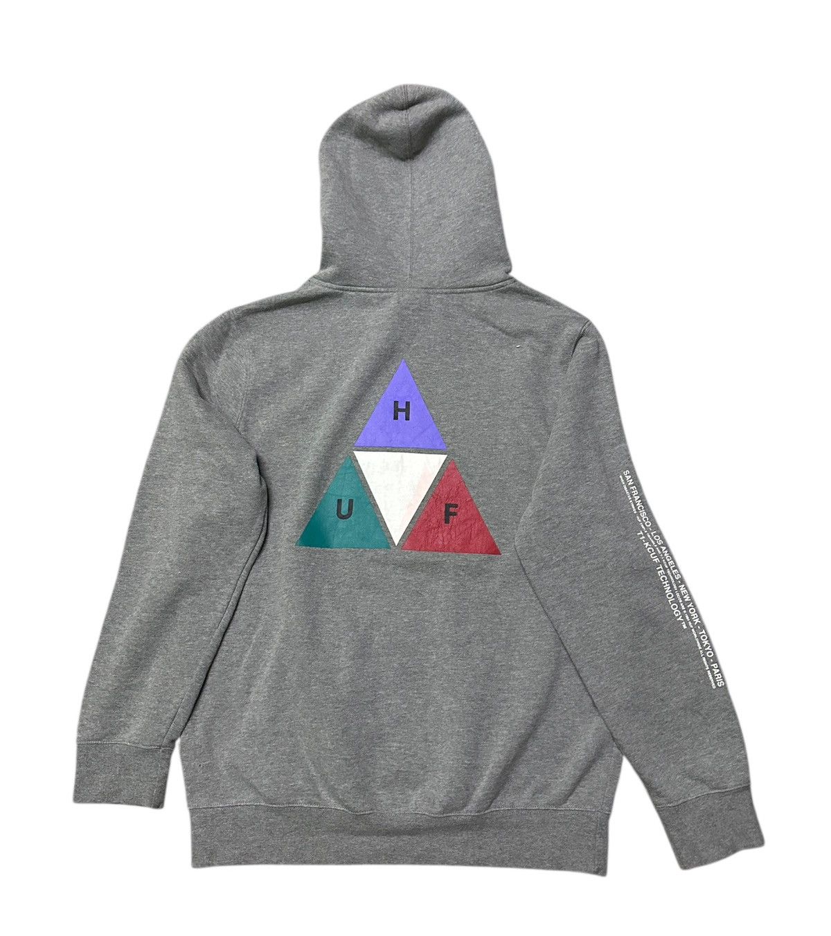 Huf HUF men’s Prism TT pullover hoodie backhit Size US L / EU 52-54 / 3 - 5 Thumbnail