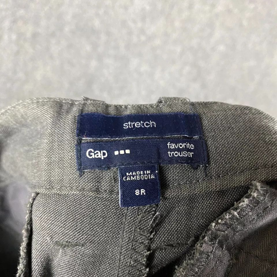 Gap Gap Favorite Trousers Dress Pants Women's Size 8R Gray Size 30" / US 8 / IT 44 - 7 Thumbnail