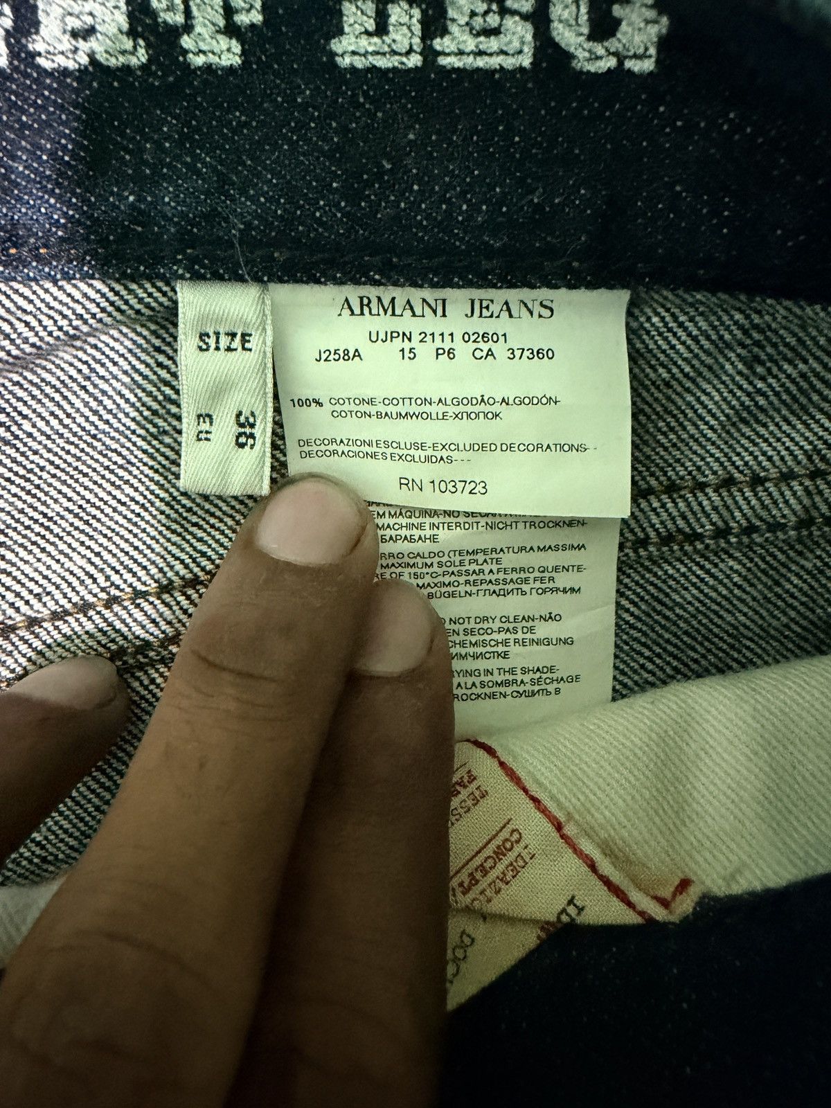 Giorgio Armani Armani jeans Size US 36 / EU 52 - 4 Thumbnail