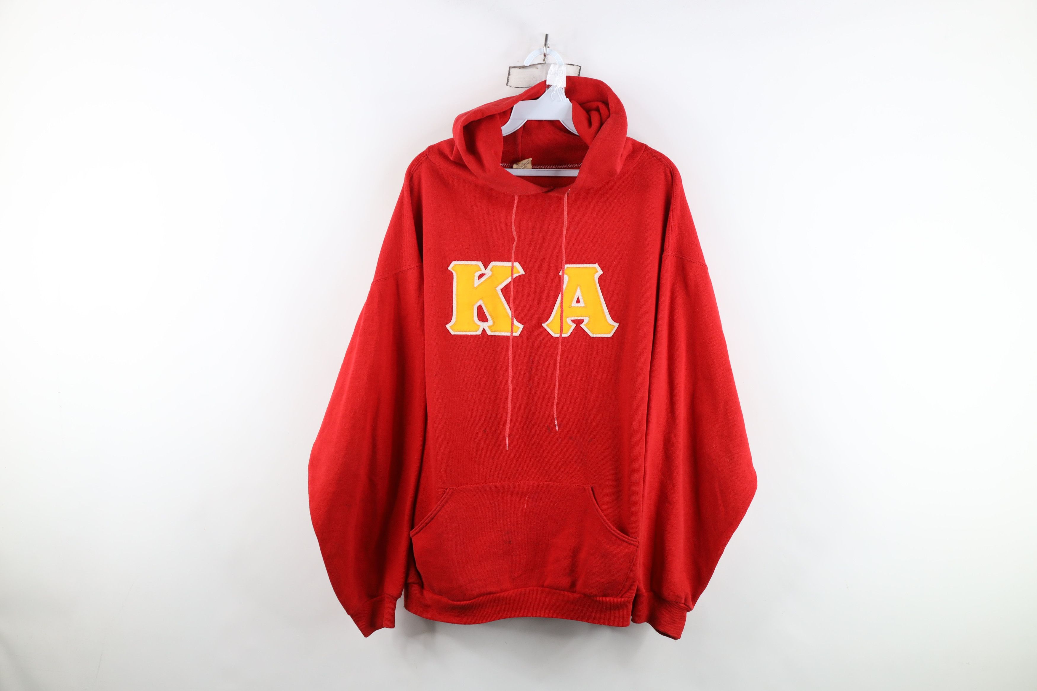Russell Athletic Vintage 70s Russell Athletic Alpha Fraternity Hoodie USA Size US XL / EU 56 / 4 - 1 Thumbnail