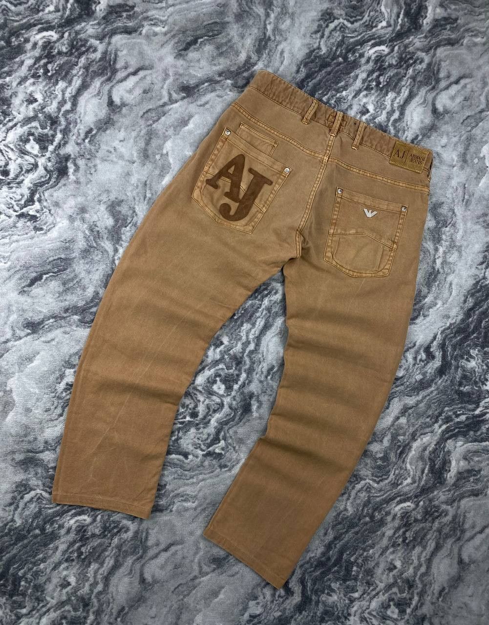 Armani Vintage Armani Jeans Denim Jeans Big Logo AJ Men Size 33х34 Size US 33 - 1 Thumbnail