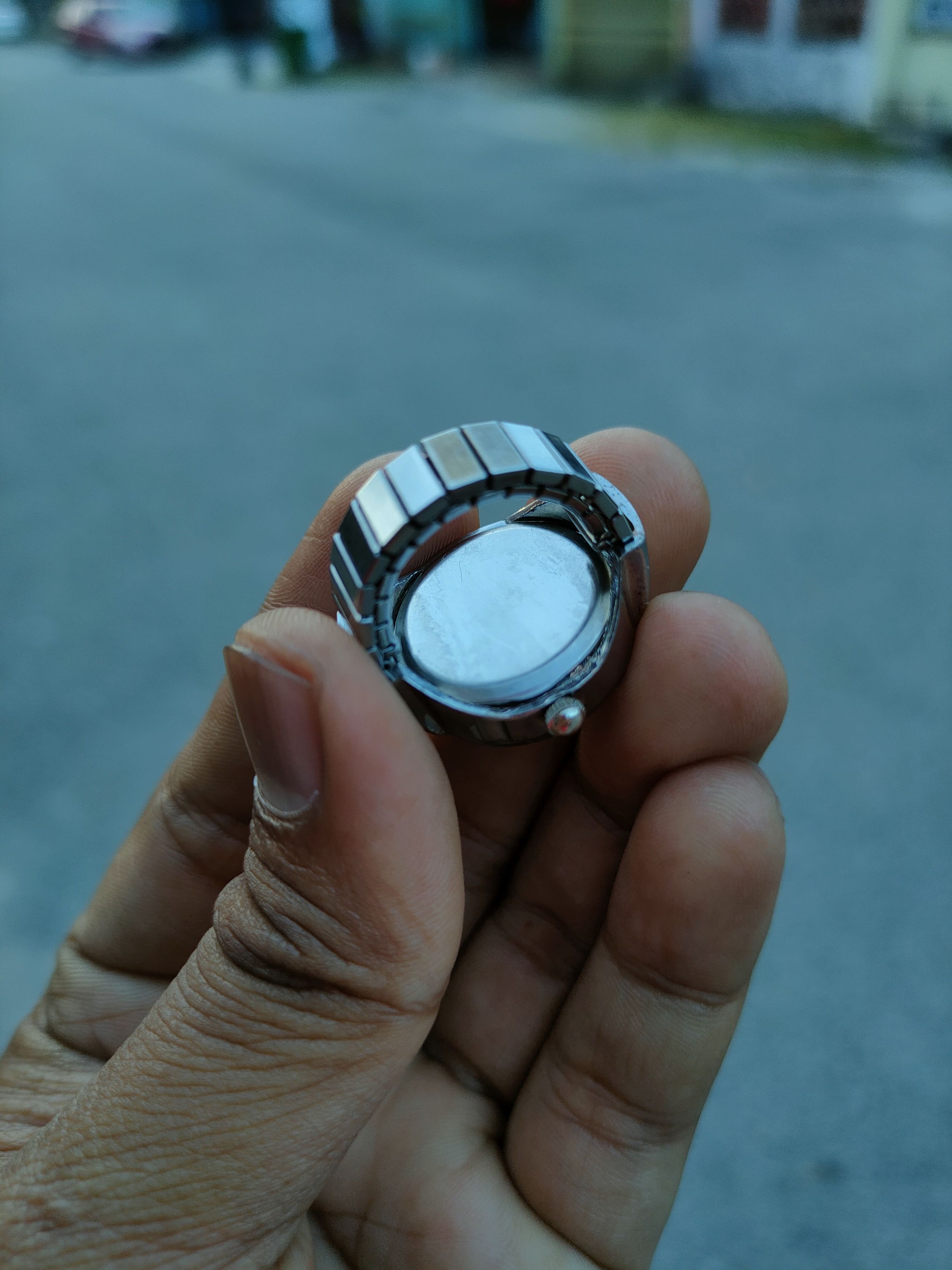 Japanese Brand Ring Watch silver stretchable japan #dlas Size ONE SIZE - 9 Thumbnail