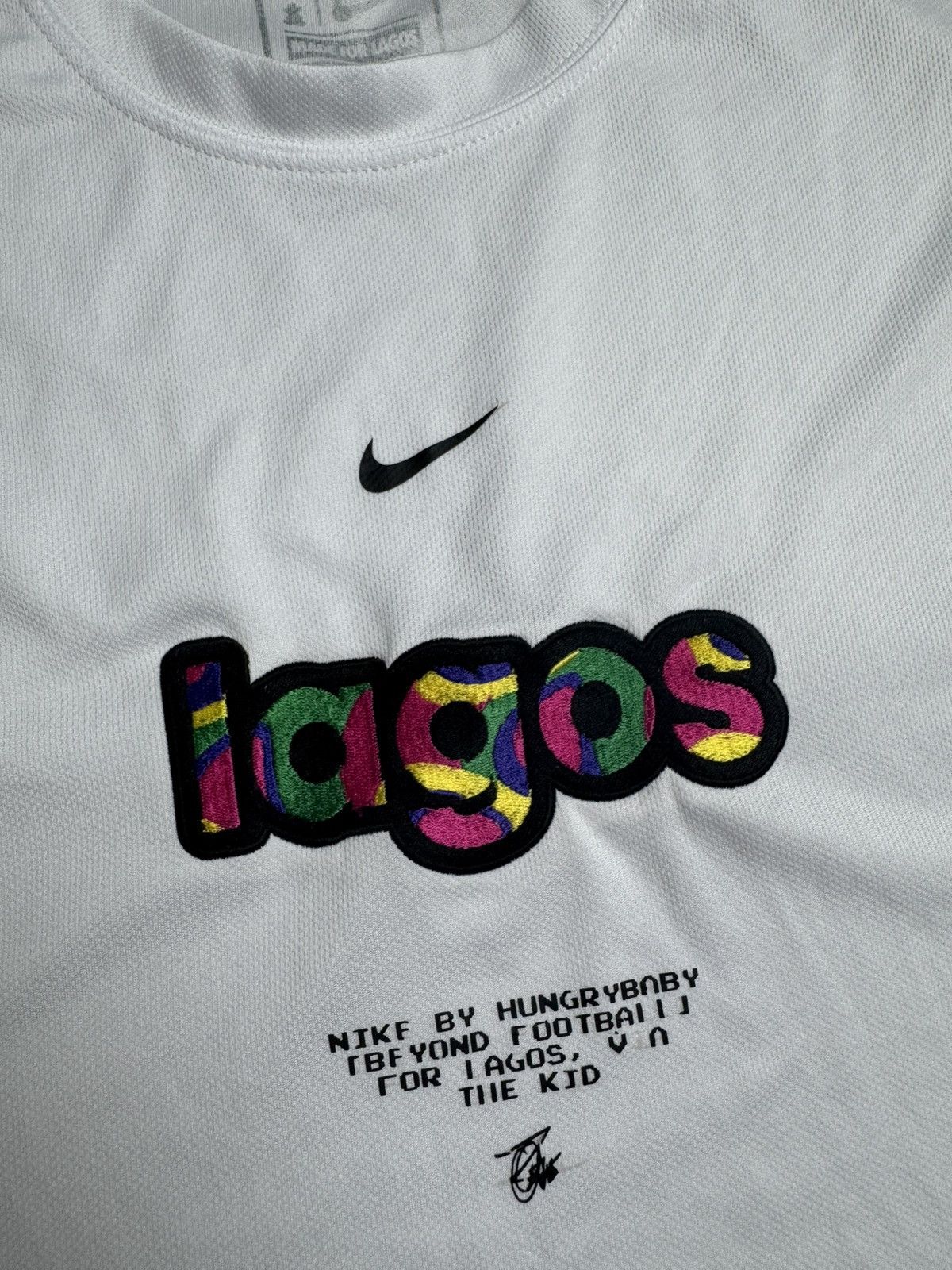 Nike Nike X Hungry Baby T-shirt Size L Y2K Drill Size US L / EU 52-54 / 3 - 7 Thumbnail