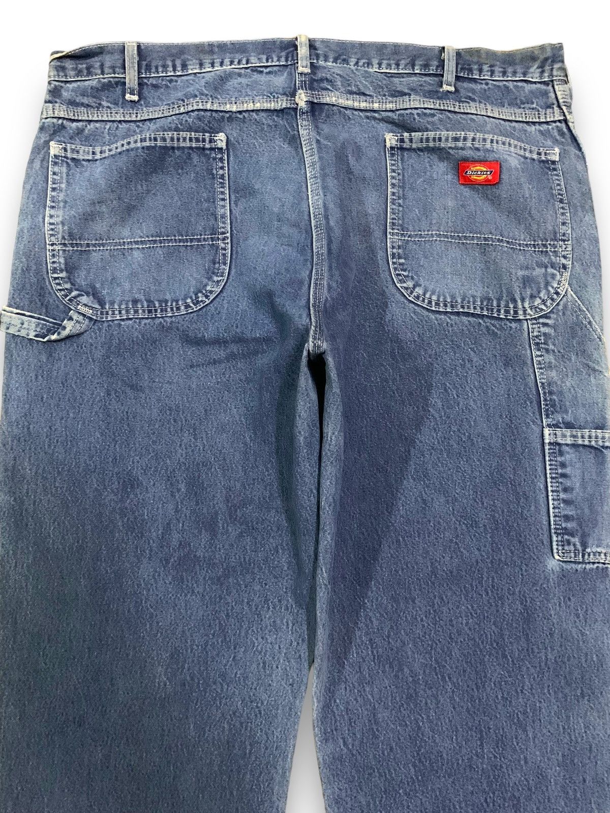 Dickies Vintage Dickies Blue Wash Baggy Distressed Carpenter Jeans Size US 40 / EU 56 - 10 Thumbnail