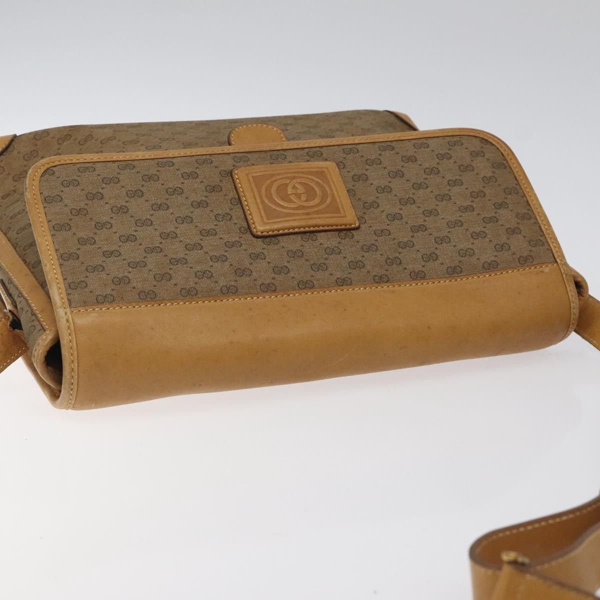 Gucci GUCCI GG Supreme Shoulder Bag Pvc Beige Gold 001 261 001 261 Size ONE SIZE - 6 Thumbnail