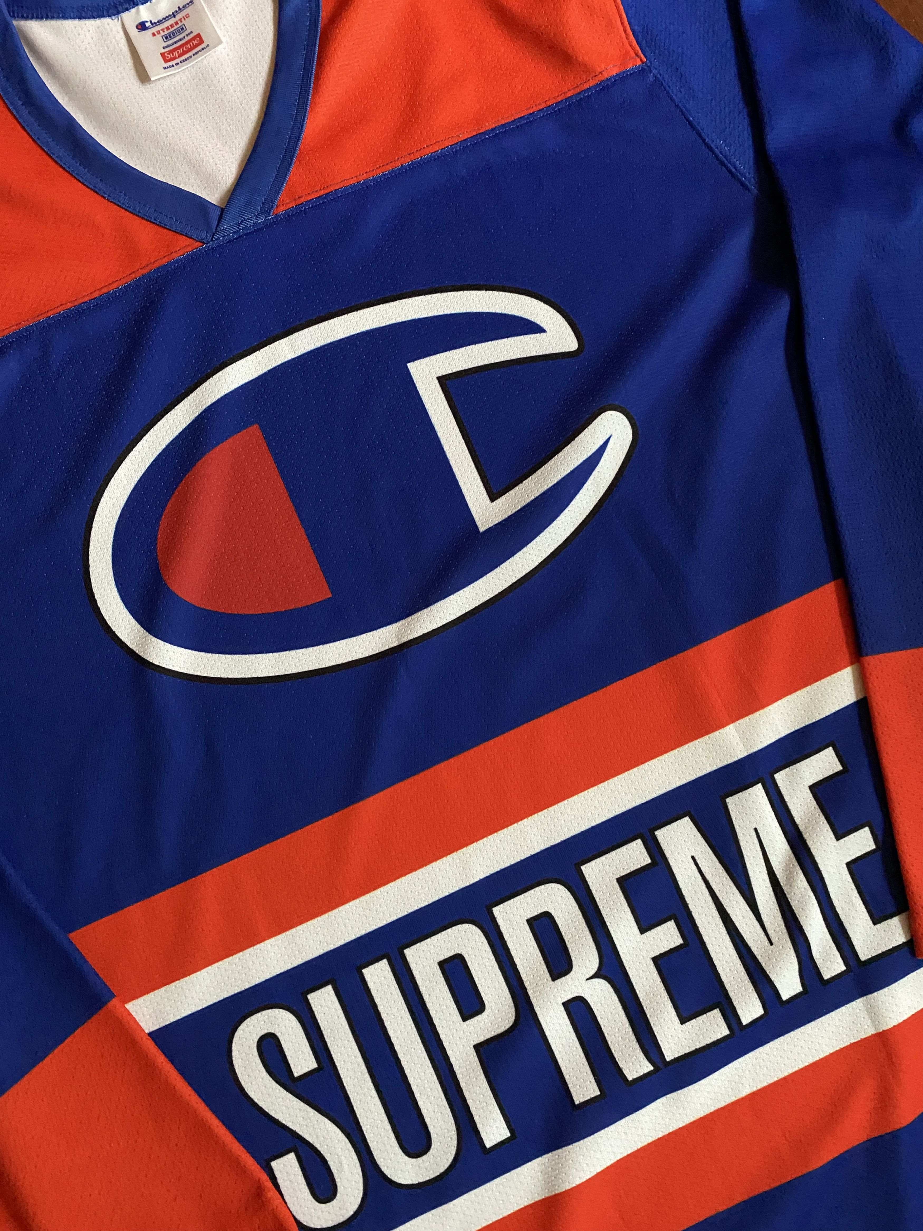 Champion × Supreme Hockey Jersey SS14 Size US M / EU 48-50 / 2 - 2 Thumbnail