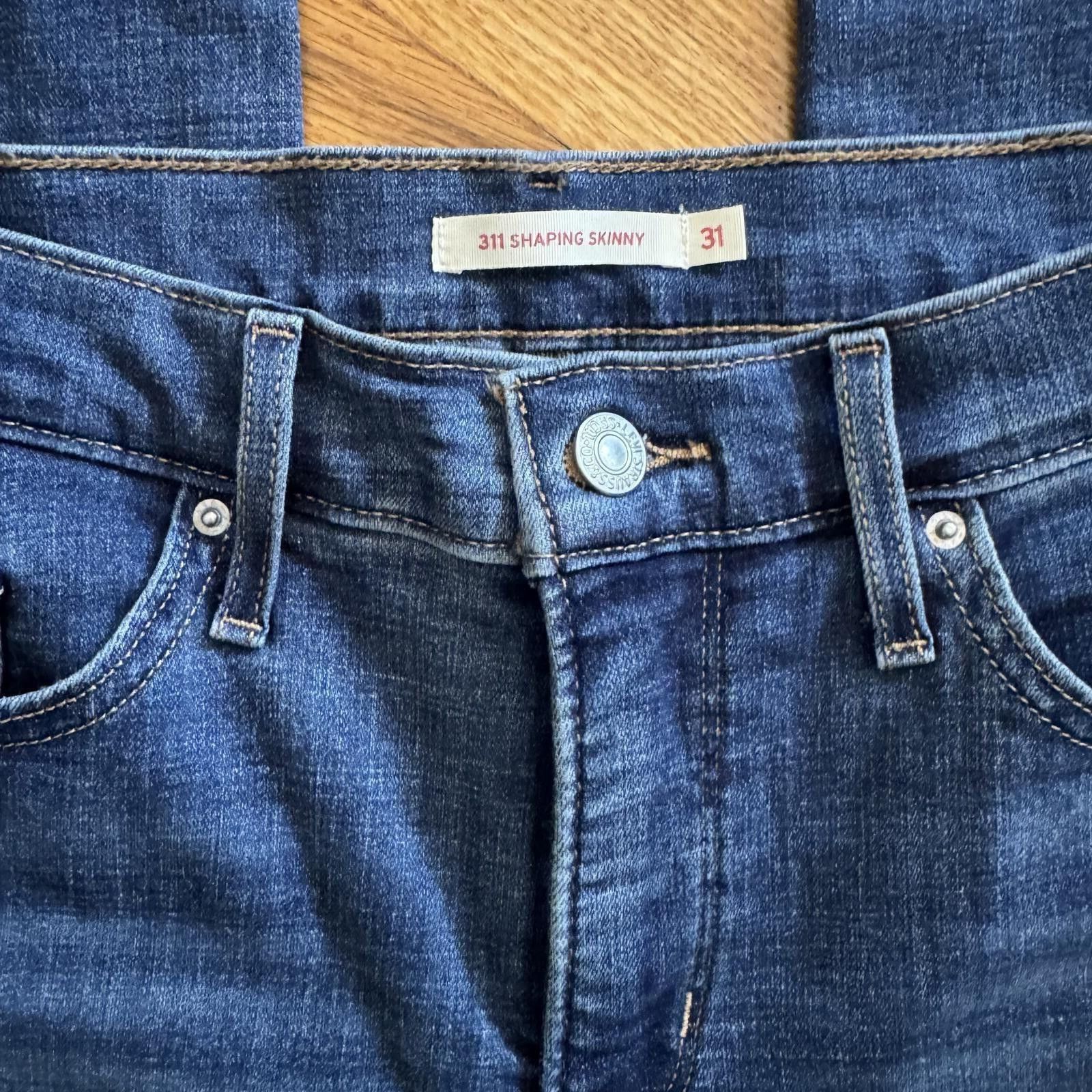 Levi's Levi's 311 Shaping Skinny Jeans Size 31x30 Size 31" - 3 Thumbnail