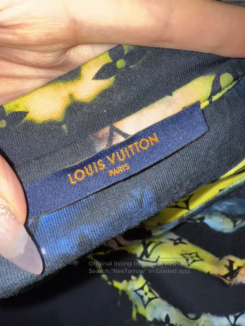 Louis Vuitton Louis Vuitton Sunset Dazzling Tie-Dye Full Printed Logo Ha Size US XL / EU 56 / 4 - 7 Thumbnail