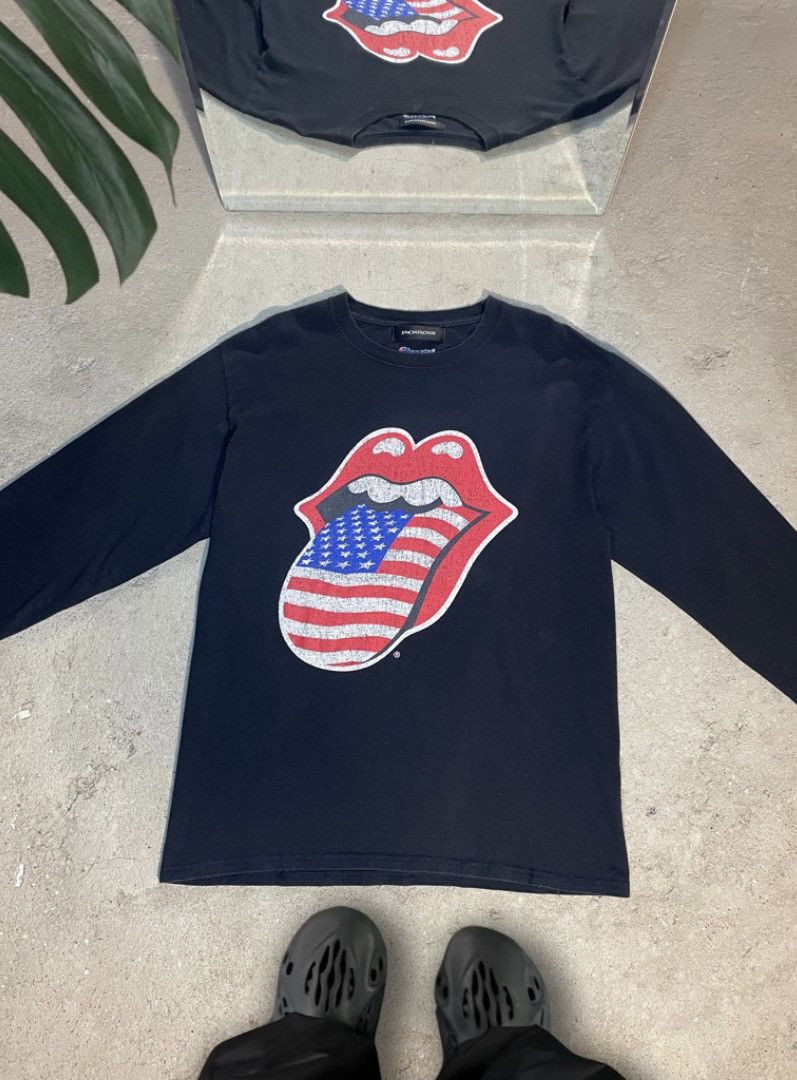 JACKROSE✖️Rolling Stones Long sleeve Champion × JACKROSE × The Rolling Stones JackRose x The