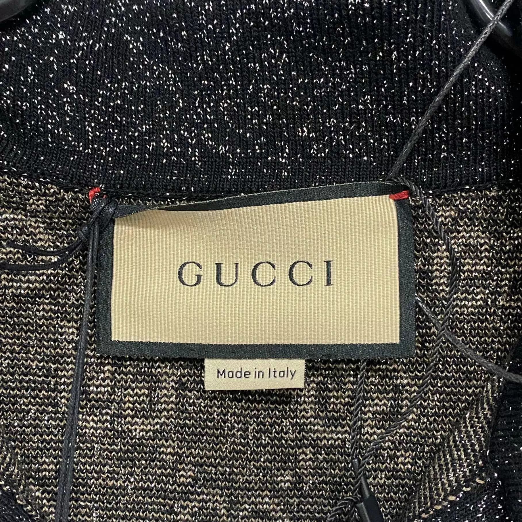 Gucci GUCCI Silver-Threaded GG All-Over Print Knit Dress S Size S / US 4 / IT 40 - 6 Thumbnail