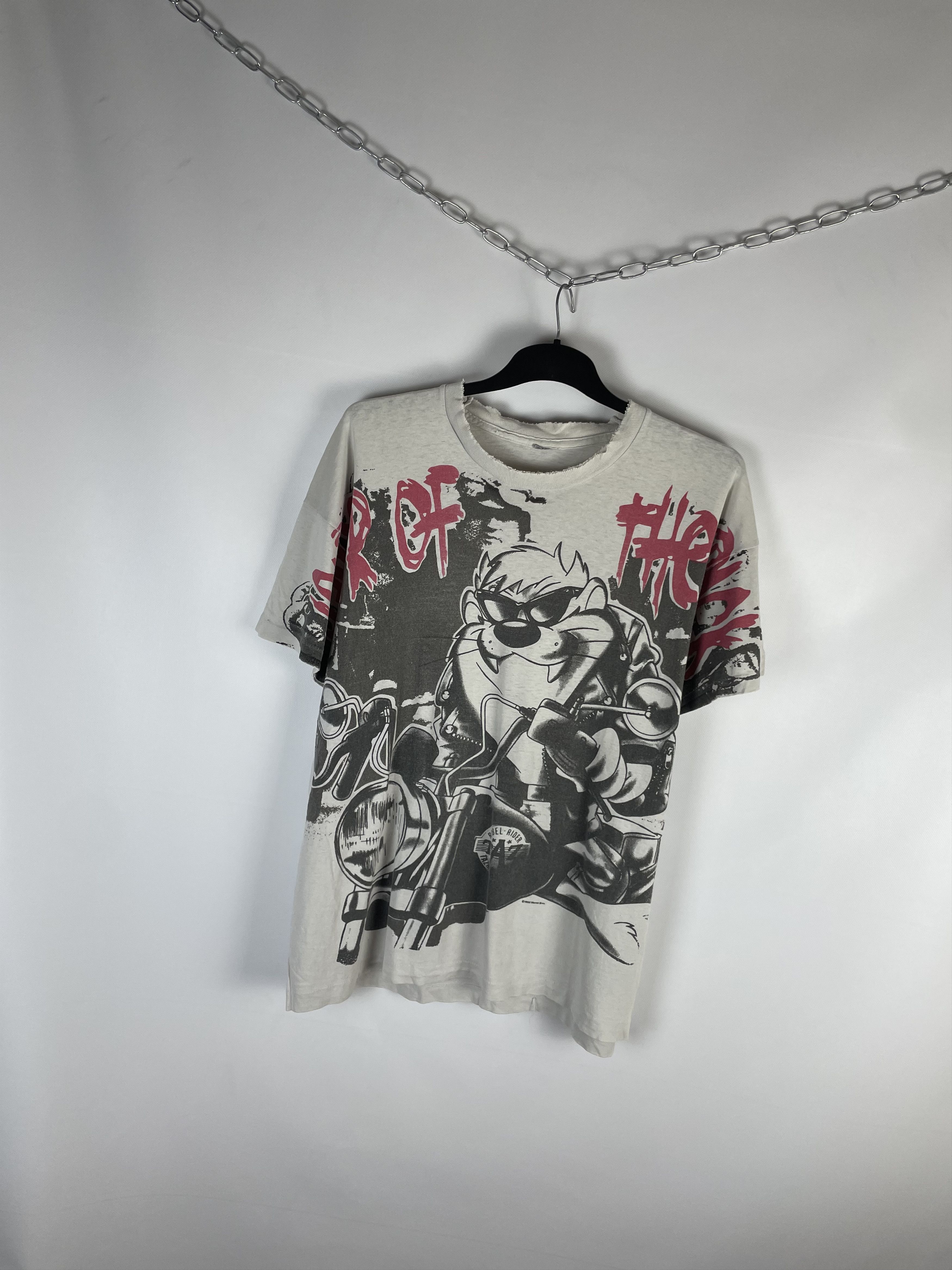 Other 1993 Warner Bros. Studio Taz Devil 90's Vintage T-shirt Size US XL / EU 56 / 4 - 2 Thumbnail