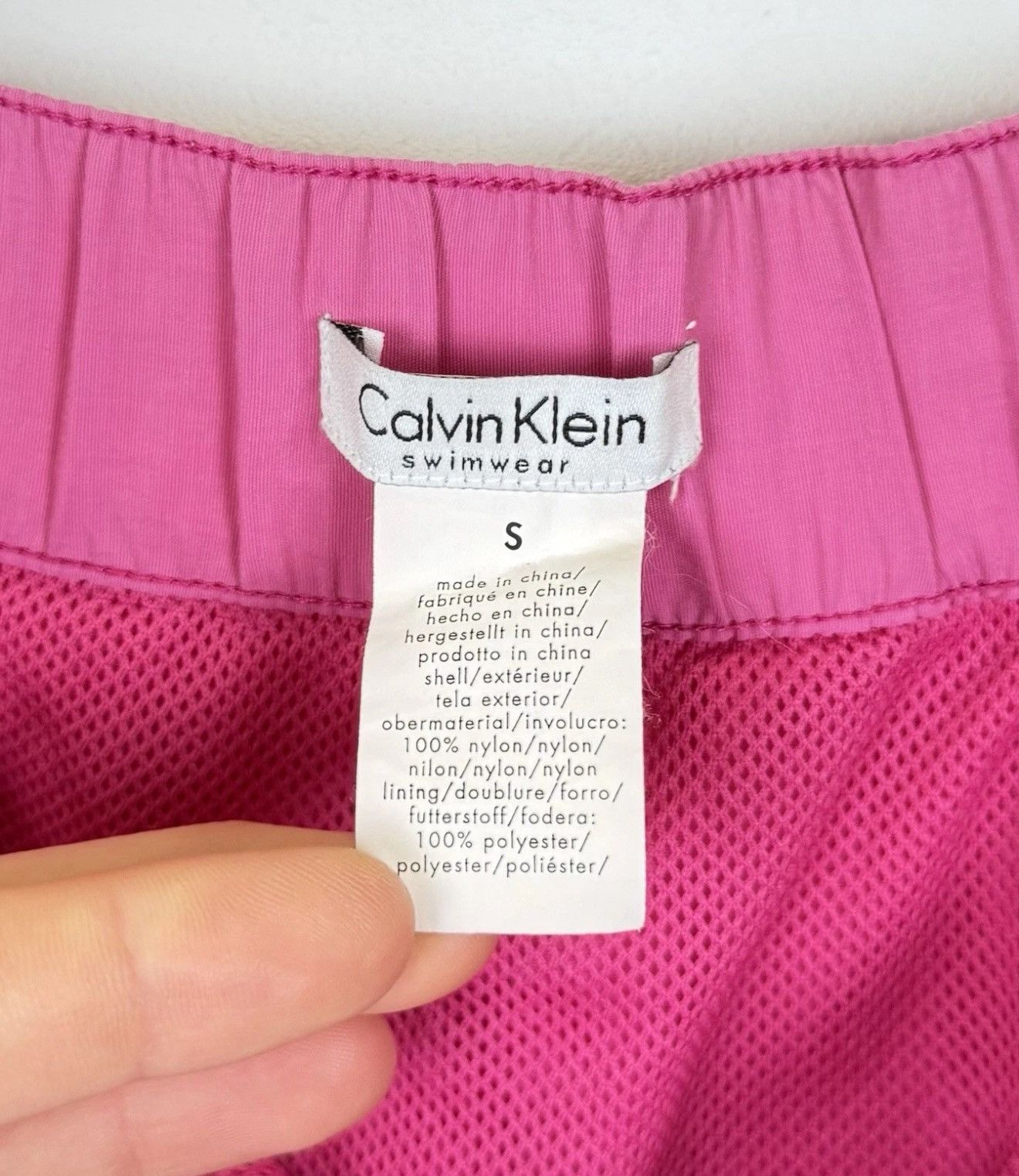 Calvin Klein Calvin Klein Swim Wear Trunks Shorts Beach Top Nylon Pockets Size US 30 / EU 46 - 12 Thumbnail