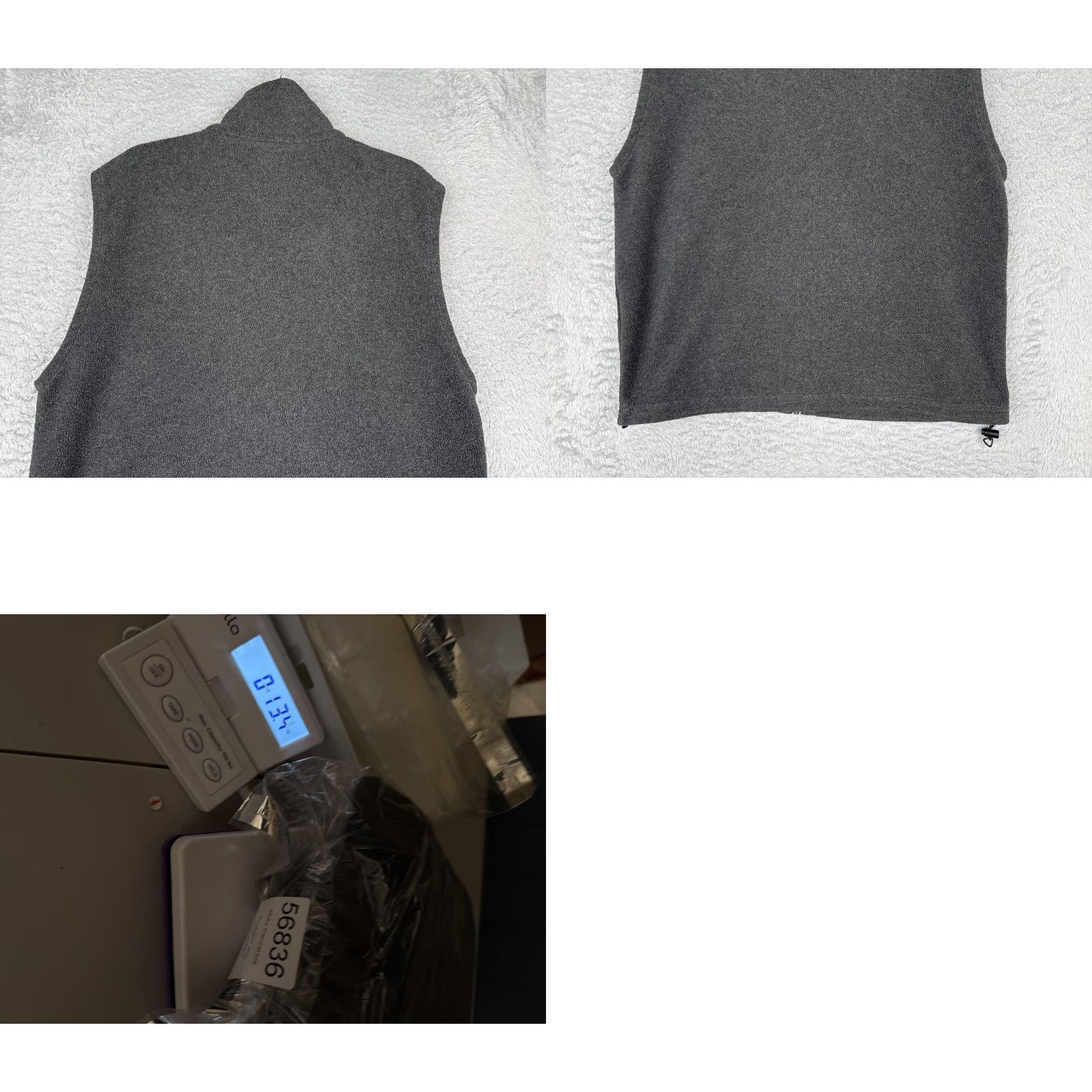 Vintage Columbia Vest Mens Large Gray Full Zip Pockets Fleece Outdoor Hiking Warm Lightweight Size US L / EU 52-54 / 3 - 9 Thumbnail