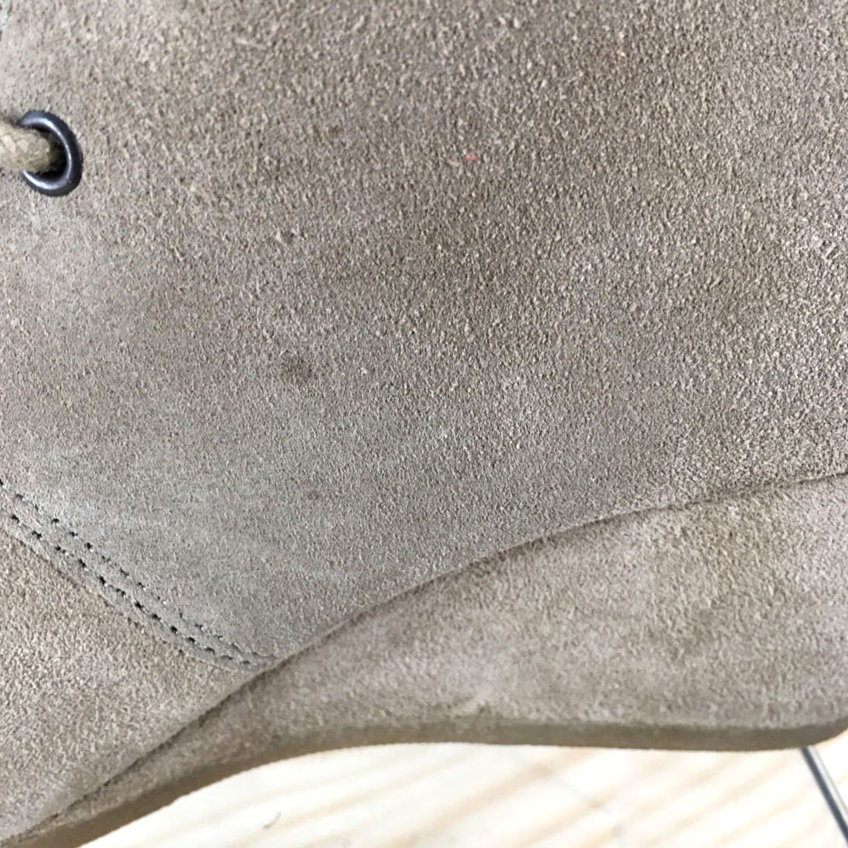 Toms TOMS Boots Womens 7.5 Ankle Booties Desert Wedge Brown Suede Leather Lace Up Bootie Size US 8 / IT 38 - 3 Thumbnail