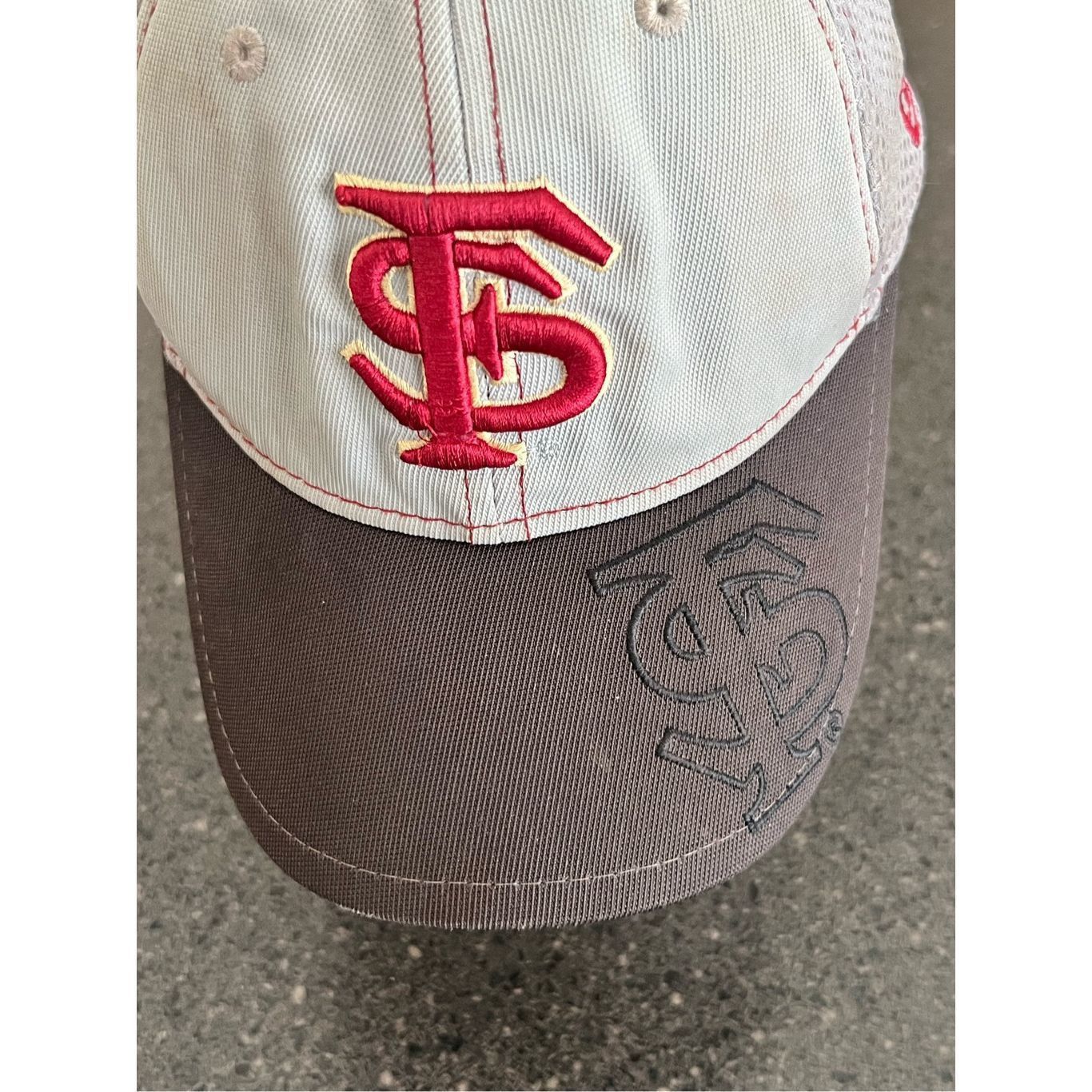 New Era Florida State University FSU Logo embroidered baseball Cap Size ONE SIZE - 2 Thumbnail