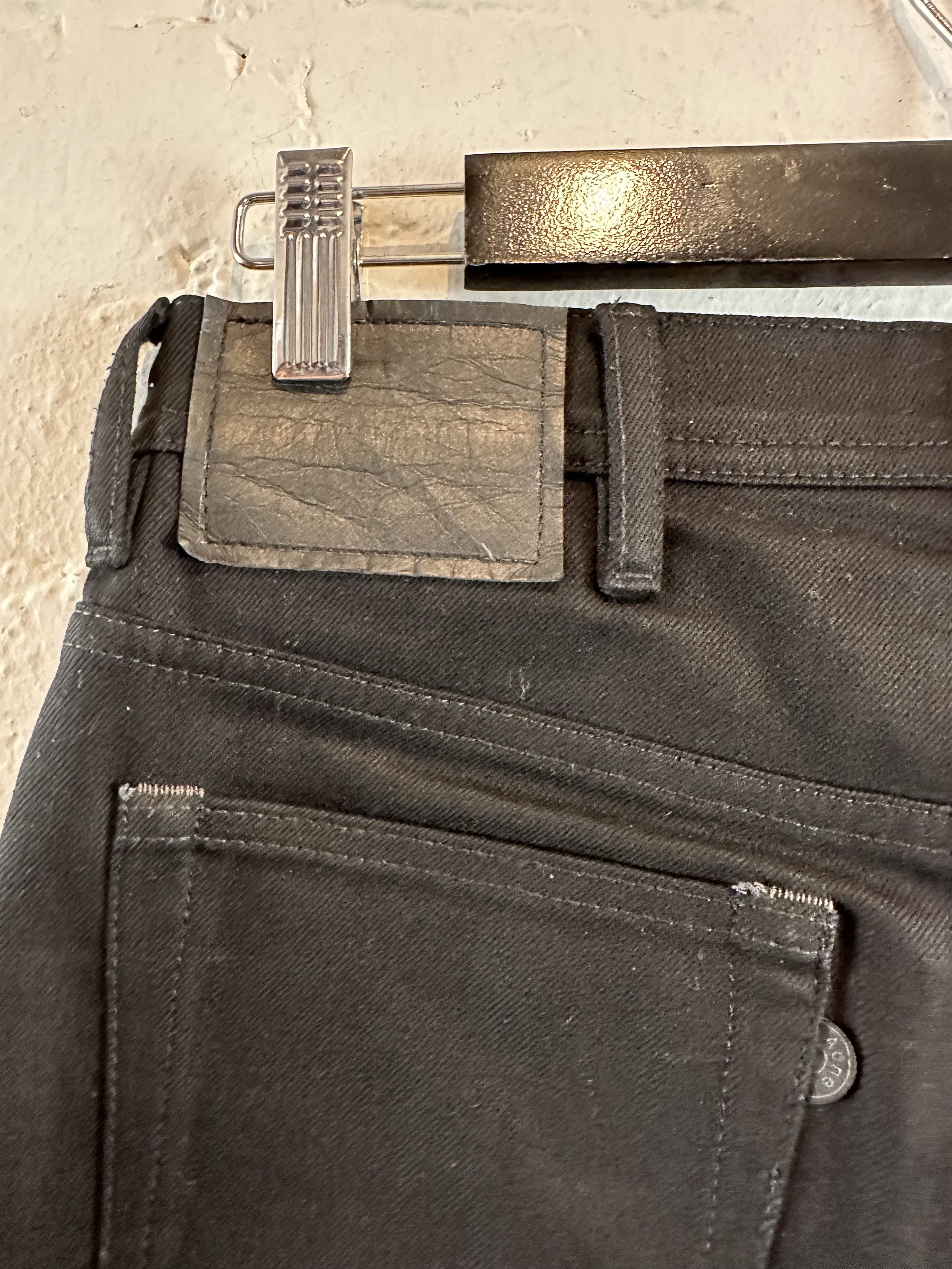 Acne Studios Acne Studio River Straight Jeans Black Size US 29 - 3 Thumbnail