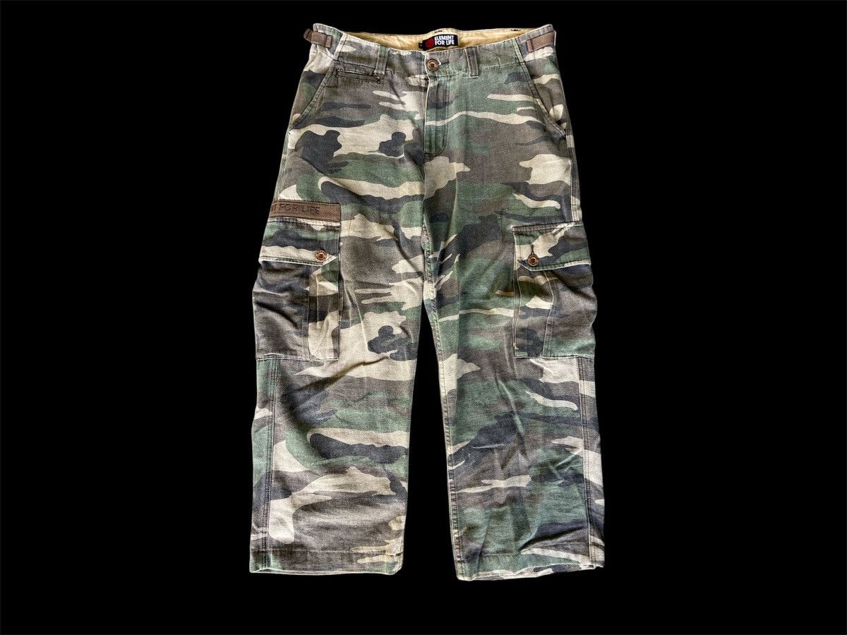 Element × Vintage Baggy Element Military Cargopant Size US 35 - 1 Thumbnail