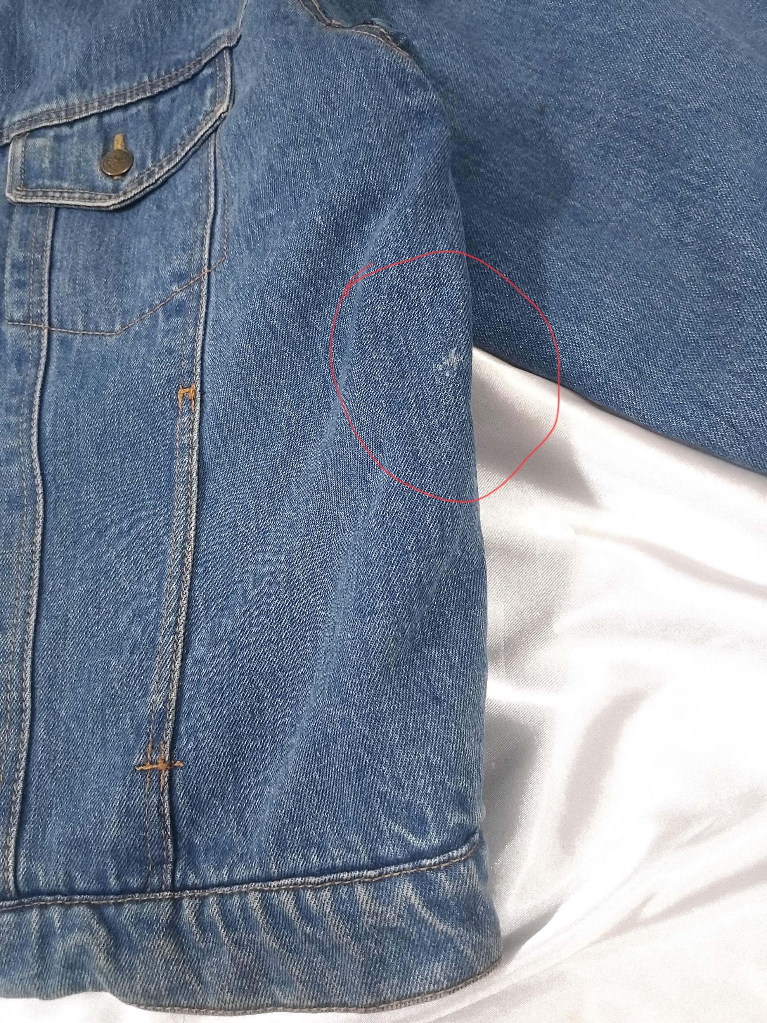 Japanese Brand Blue Colour unnamed Made in ITALY Sherpa Denim Jacket Size US L / EU 52-54 / 3 - 4 Thumbnail