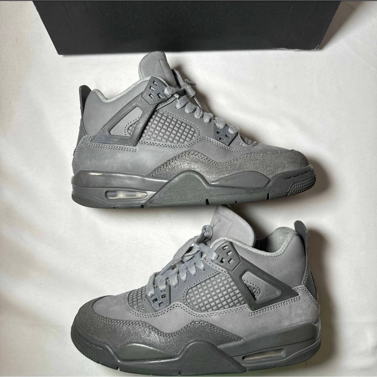 Jordan Brand × Nike Size 5 Nike Air Jordan 4 Retro SE GS Wet Cement Men's Shoes Size US 5 / EU 37 - 2 Thumbnail