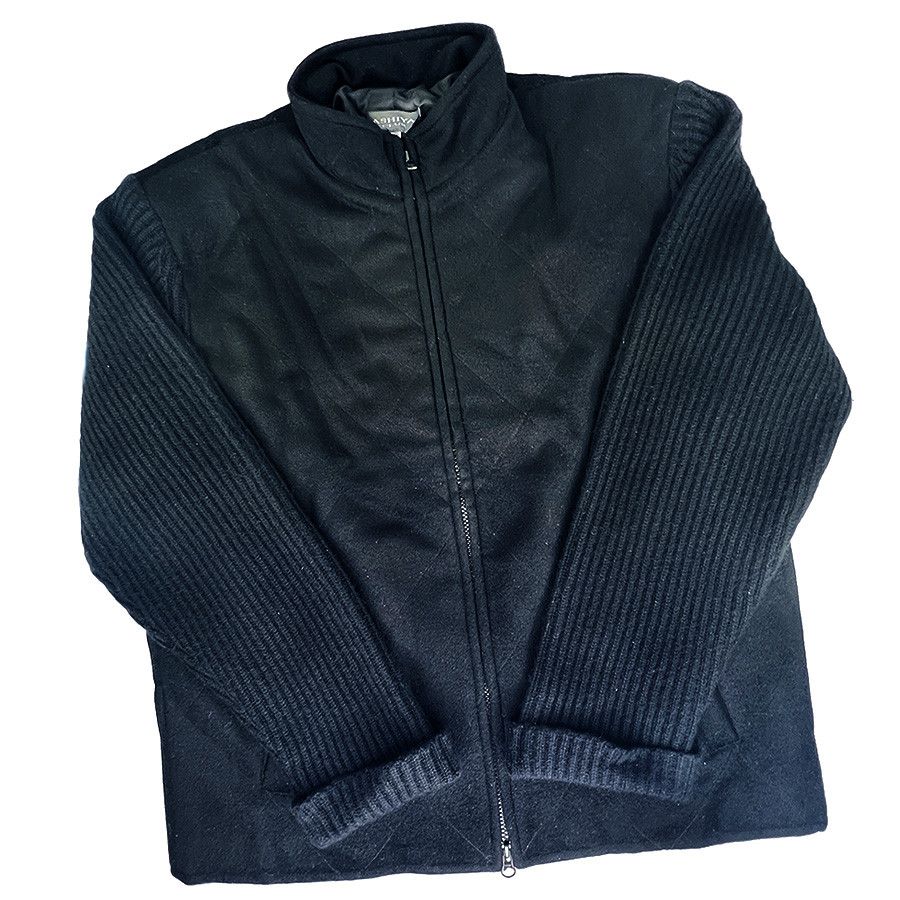 Other Ashiya Club Men's Mohair & Cashmere Black Jacket from Japan Size US S / EU 44-46 / 1 - 2 Thumbnail