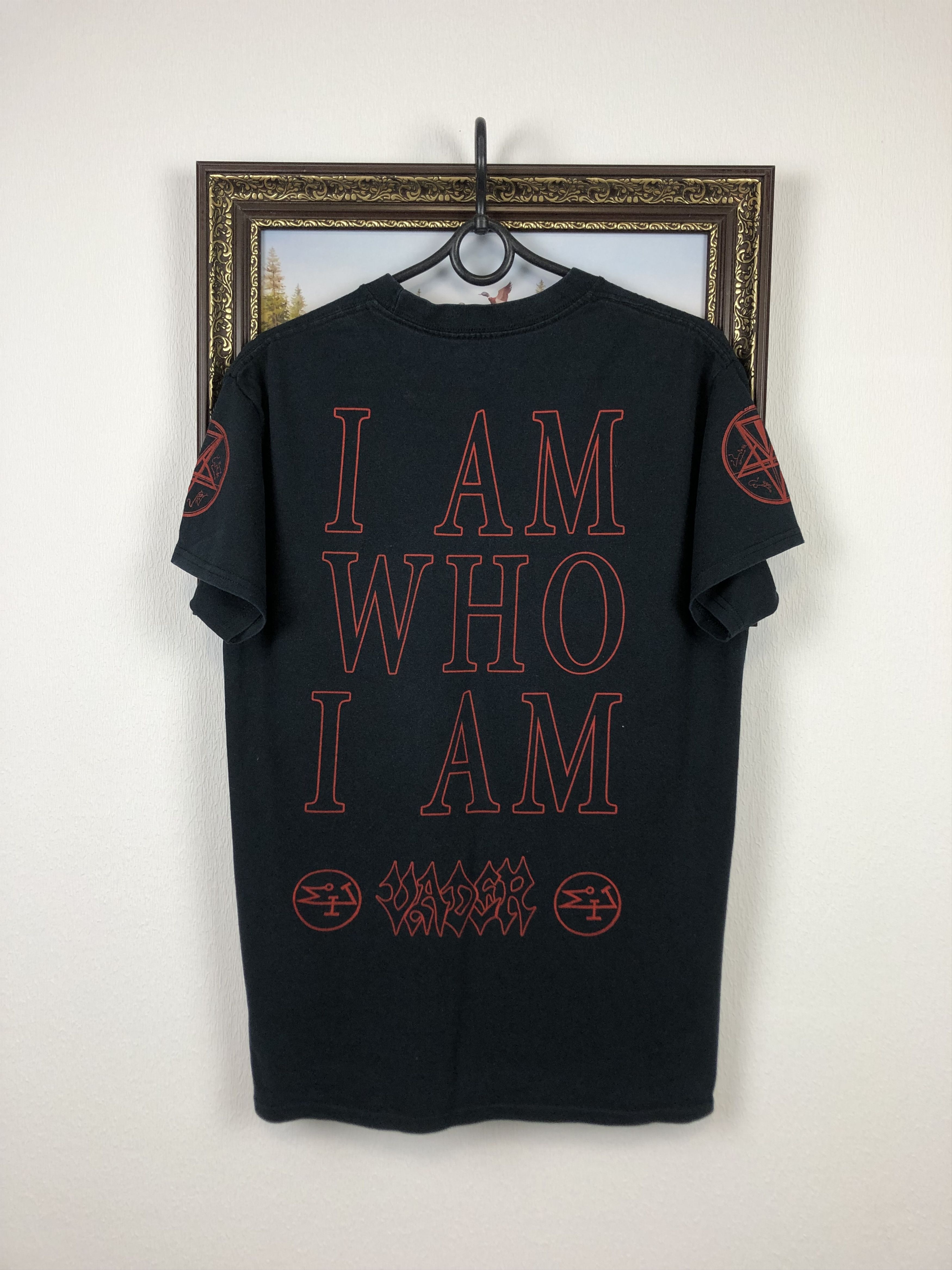 Band Tees Vintage Band Shirt Vader I am Who I Am Rare Metal Tee Size US M / EU 48-50 / 2 - 8 Thumbnail