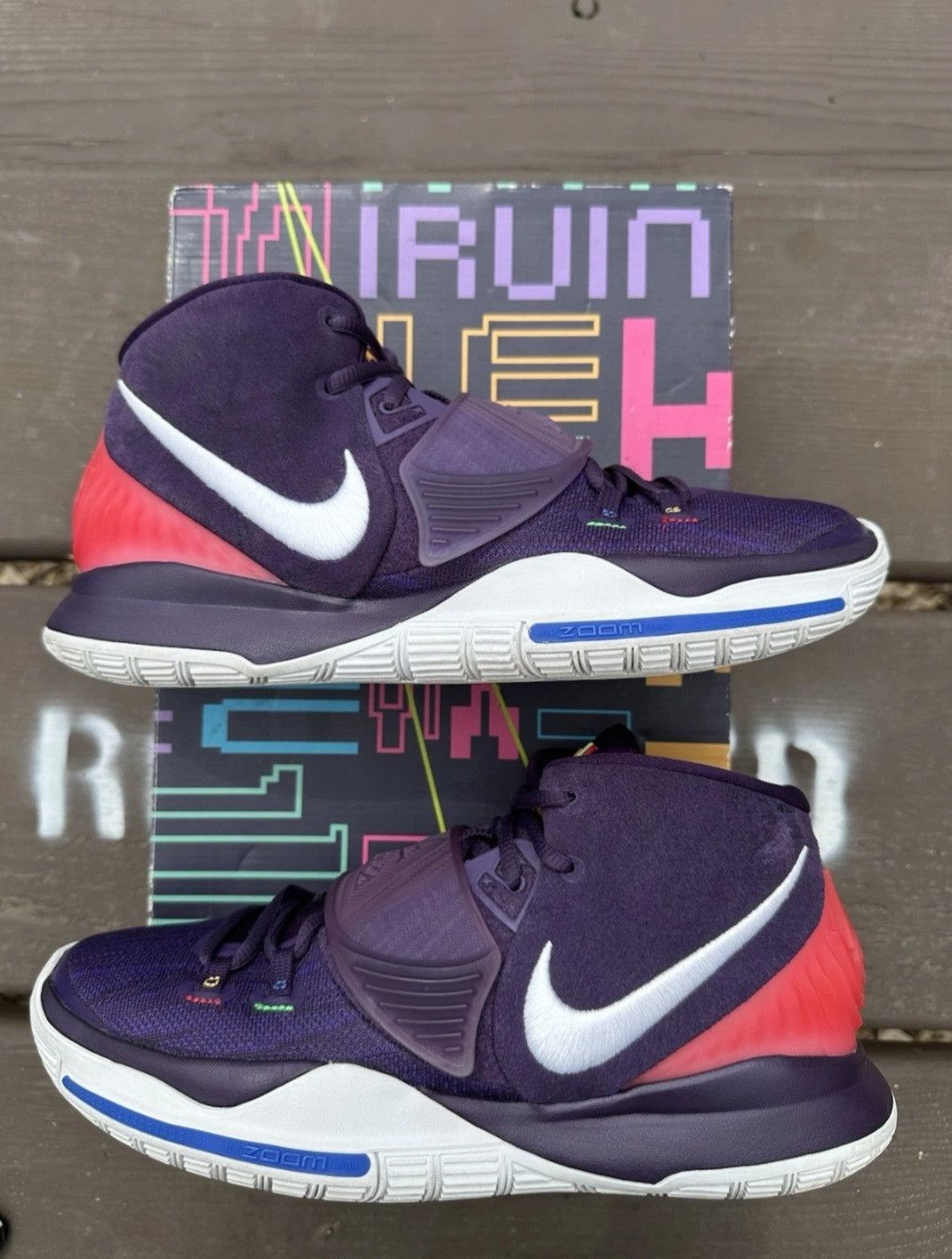 Nike Nike Kyrie 6 Enlightenment BQ4630500 Size 10 Men Size US 10 / EU 43 - 2 Thumbnail