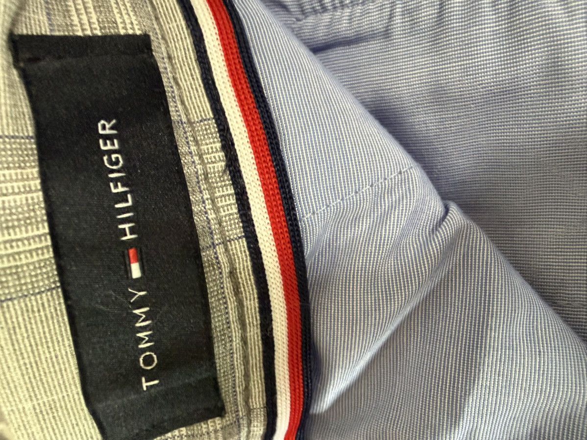 Tommy Hilfiger Tommy Hilfiger Plaid Preppy Old Money Chinos Grey Size 34x28 Size US 34 / EU 50 - 3 Thumbnail
